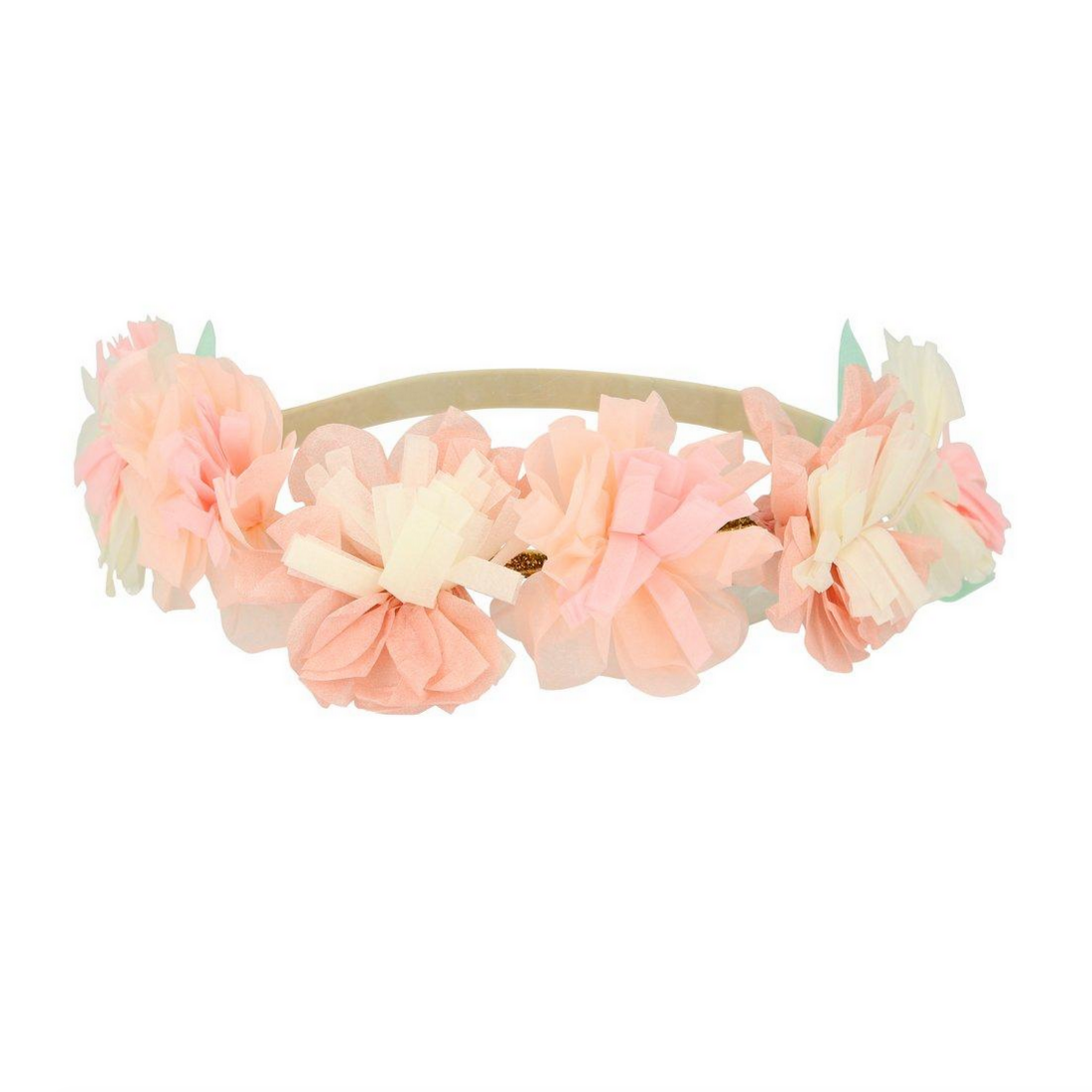 Pink Blossom Crowns 6pk