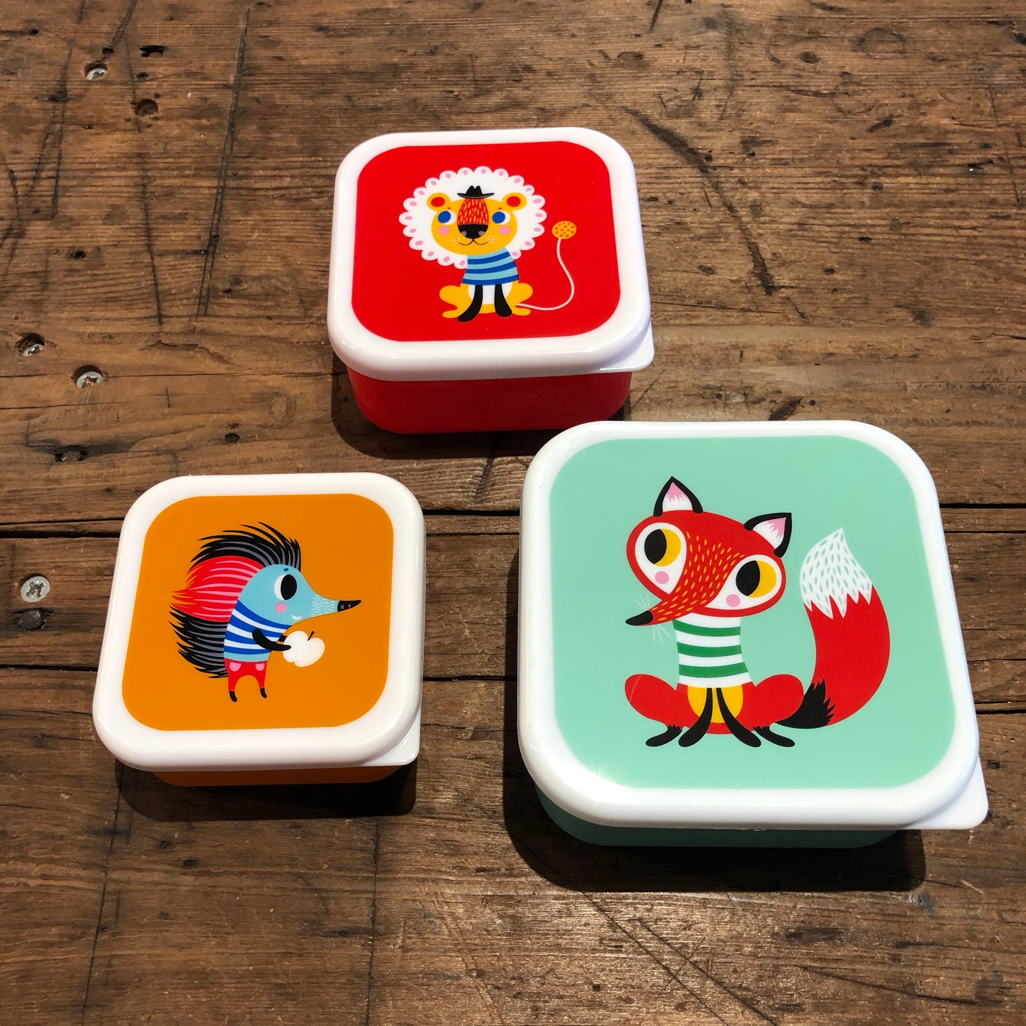Lunchbox Set Animals -Helen Dardik