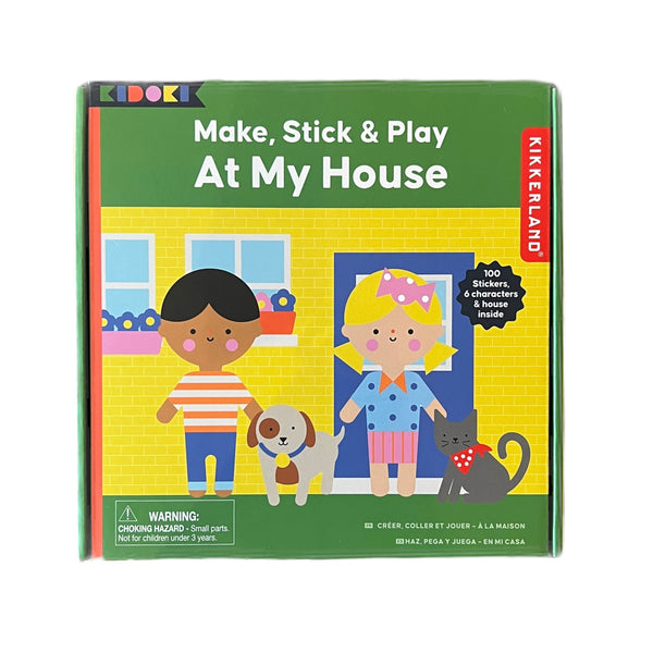 Make, Stick & Play - At My House (3-6yrs)