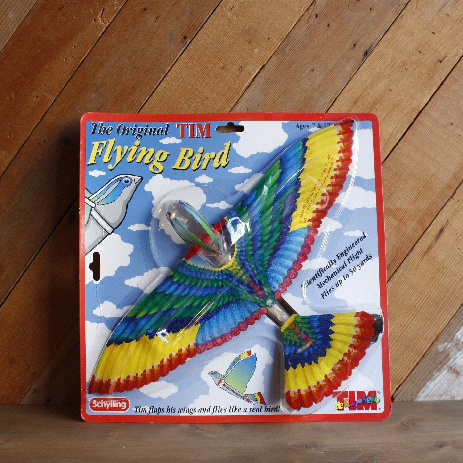 bird in packaging