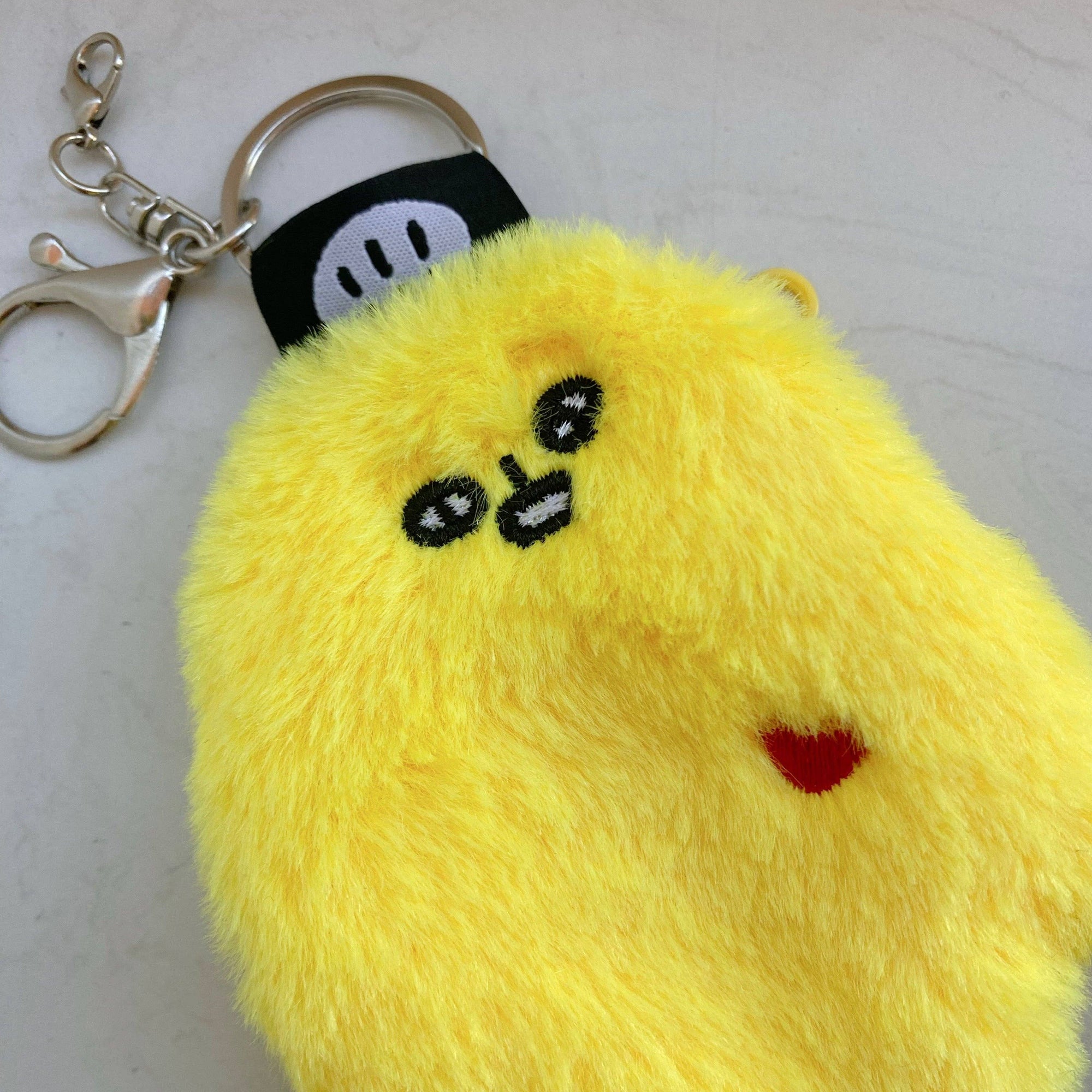 Plush Keychain Purse -Koko
