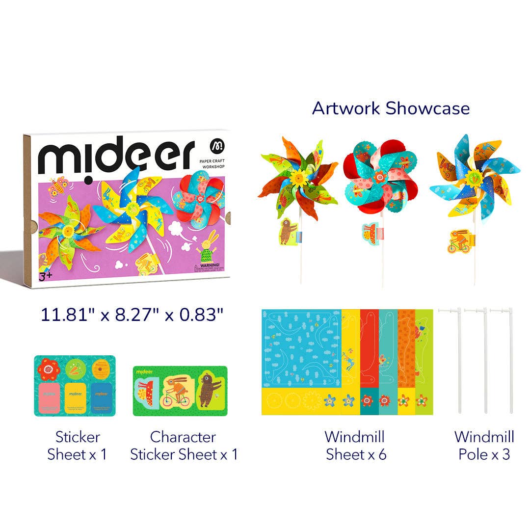 Paper Craft Workshop: Windmill Kingdom