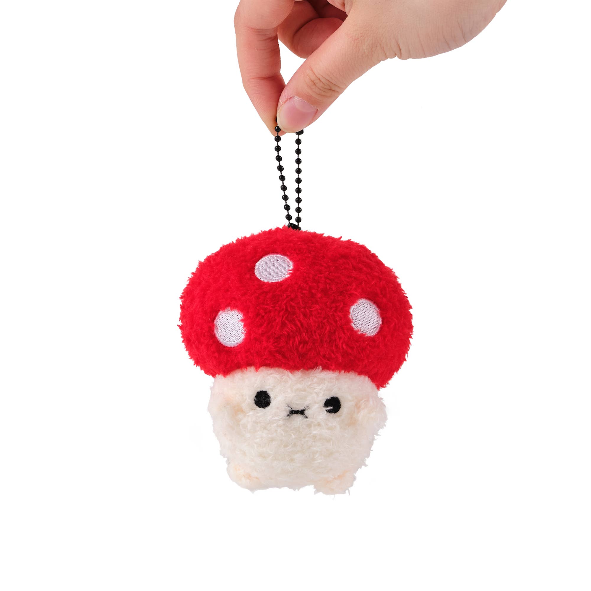 Ricemogu - Red and White Mushroom Keyring