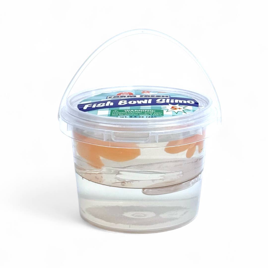 Fish Bowl Slime in Resealable Bucket