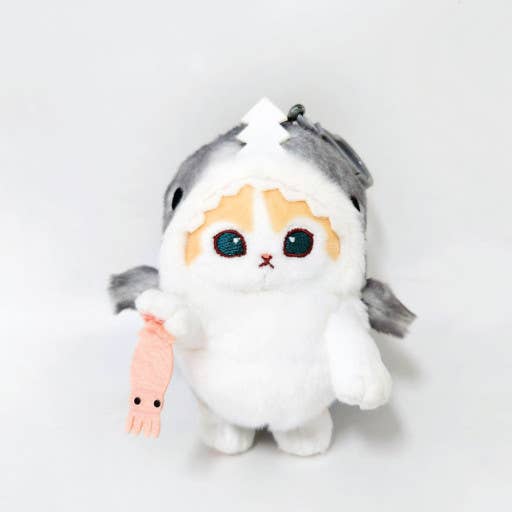 Mofusand Shark Costume -bag charms Key Chain