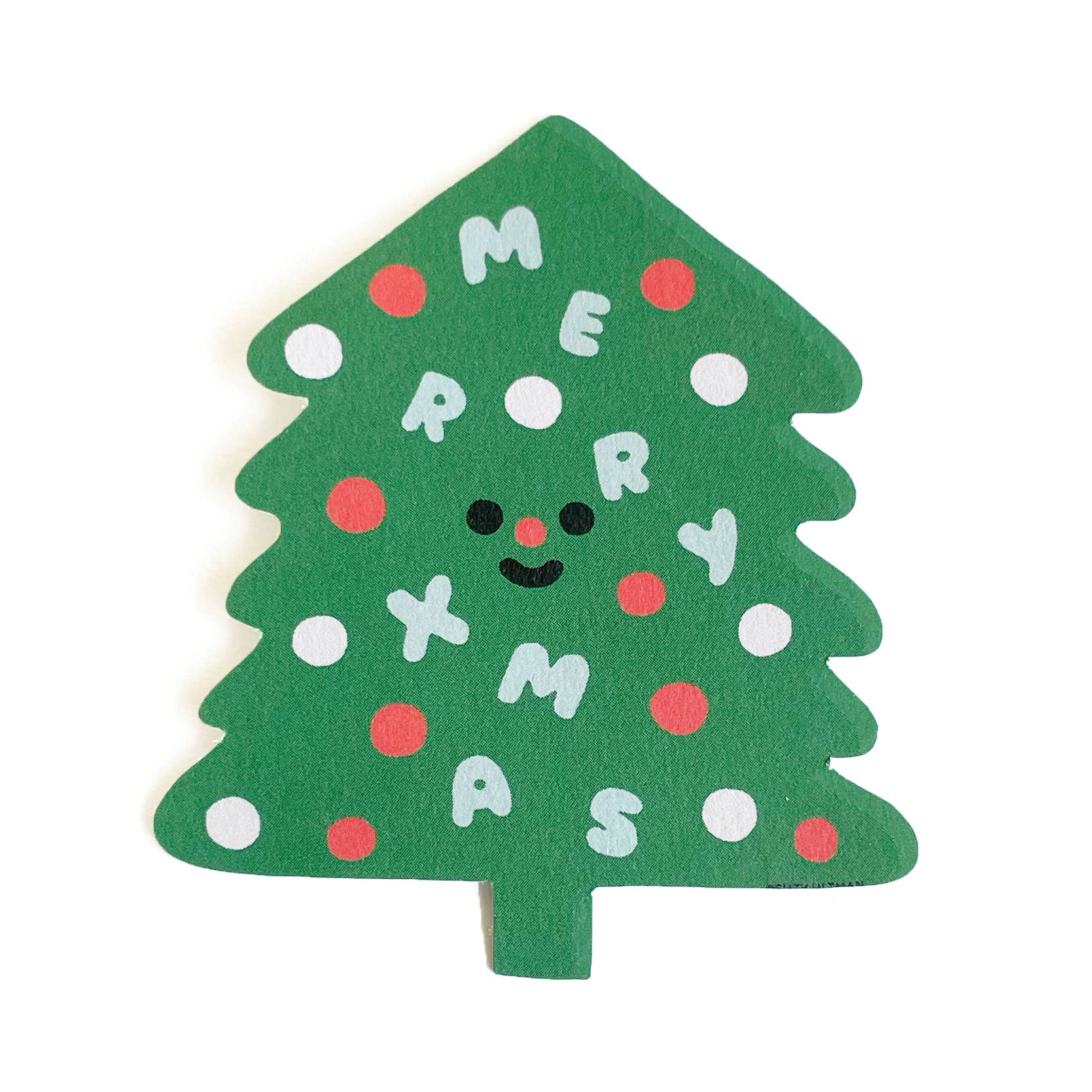 Merry Christmas Tree Sticker - Suzy Ultman