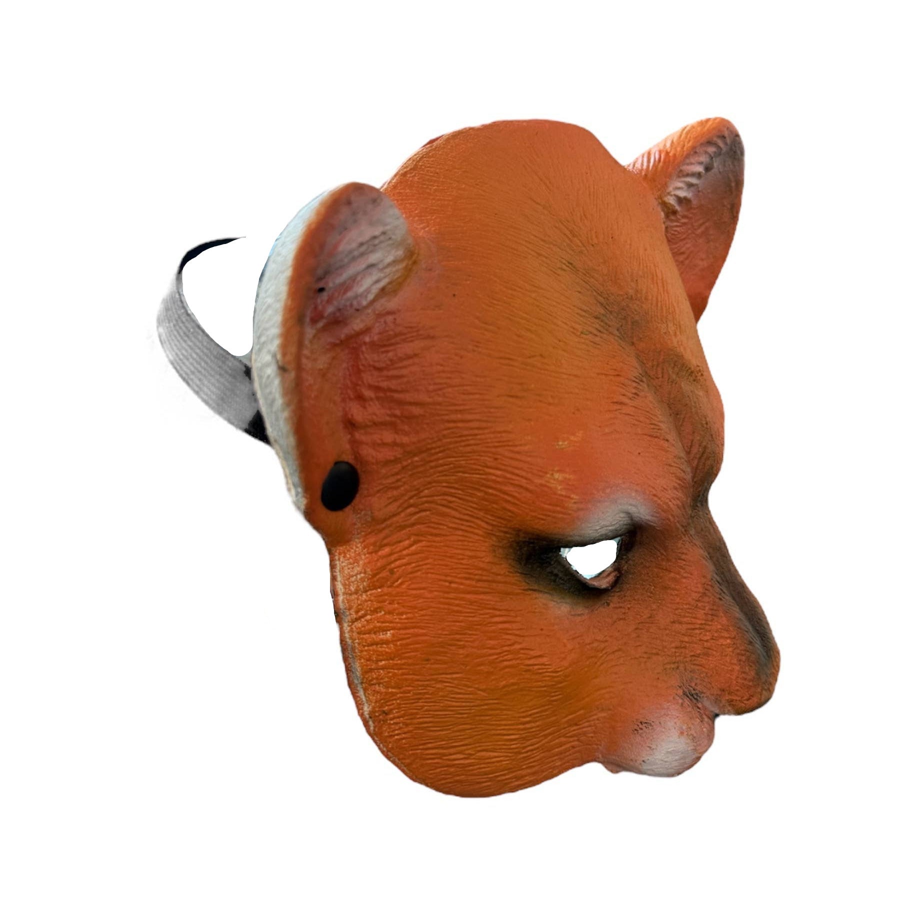 Fox mask on a white background