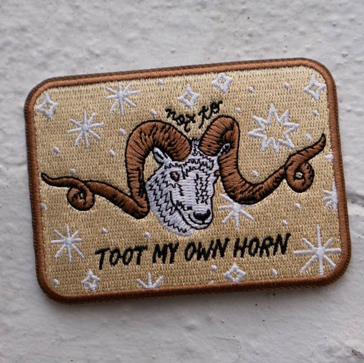 Toot My Own Horn - Sticky Patch