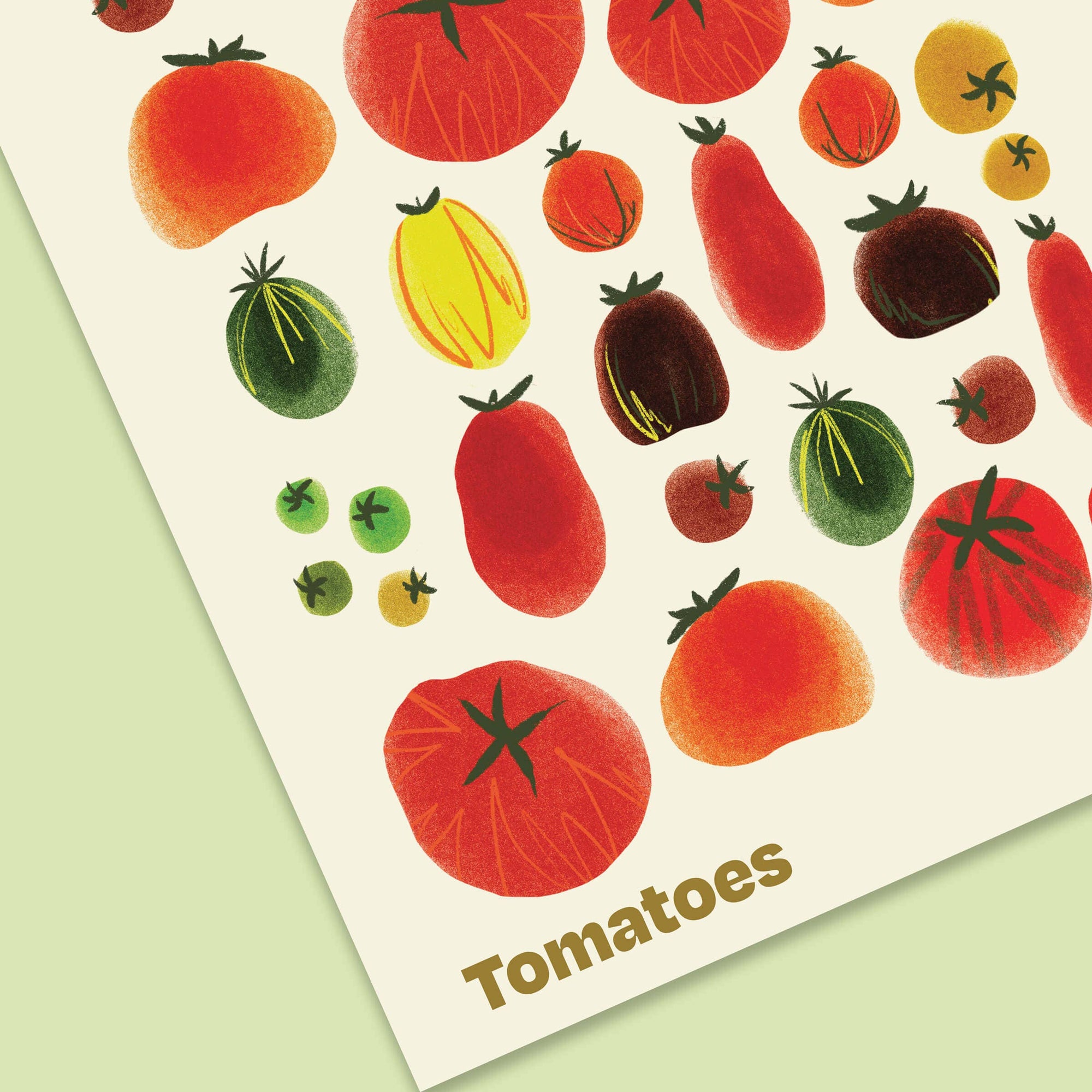 Tomatoes Unite Print -12x16"
