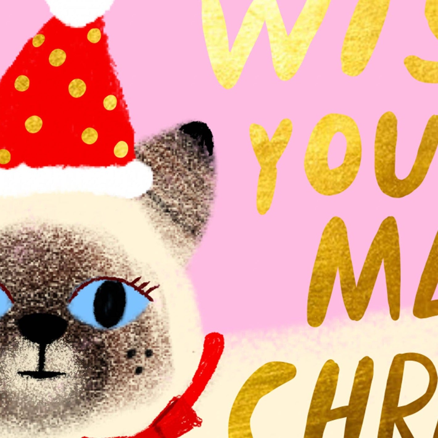 Very Merry Feline -Carolyn Suzuki -Christmas