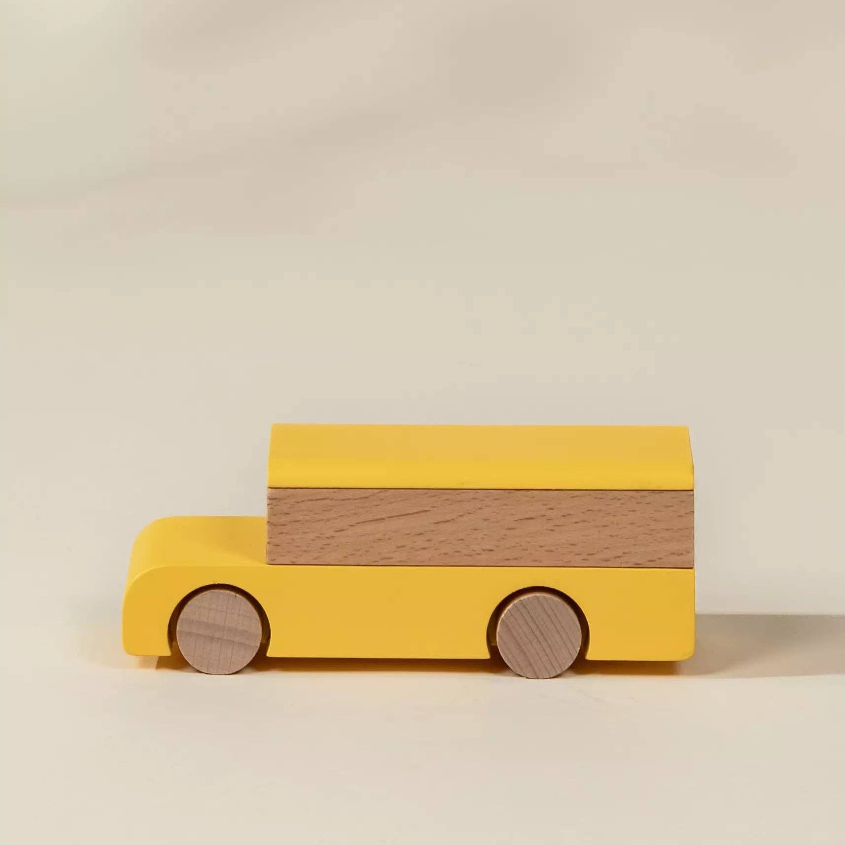 Wooden Vehicle - School Bus