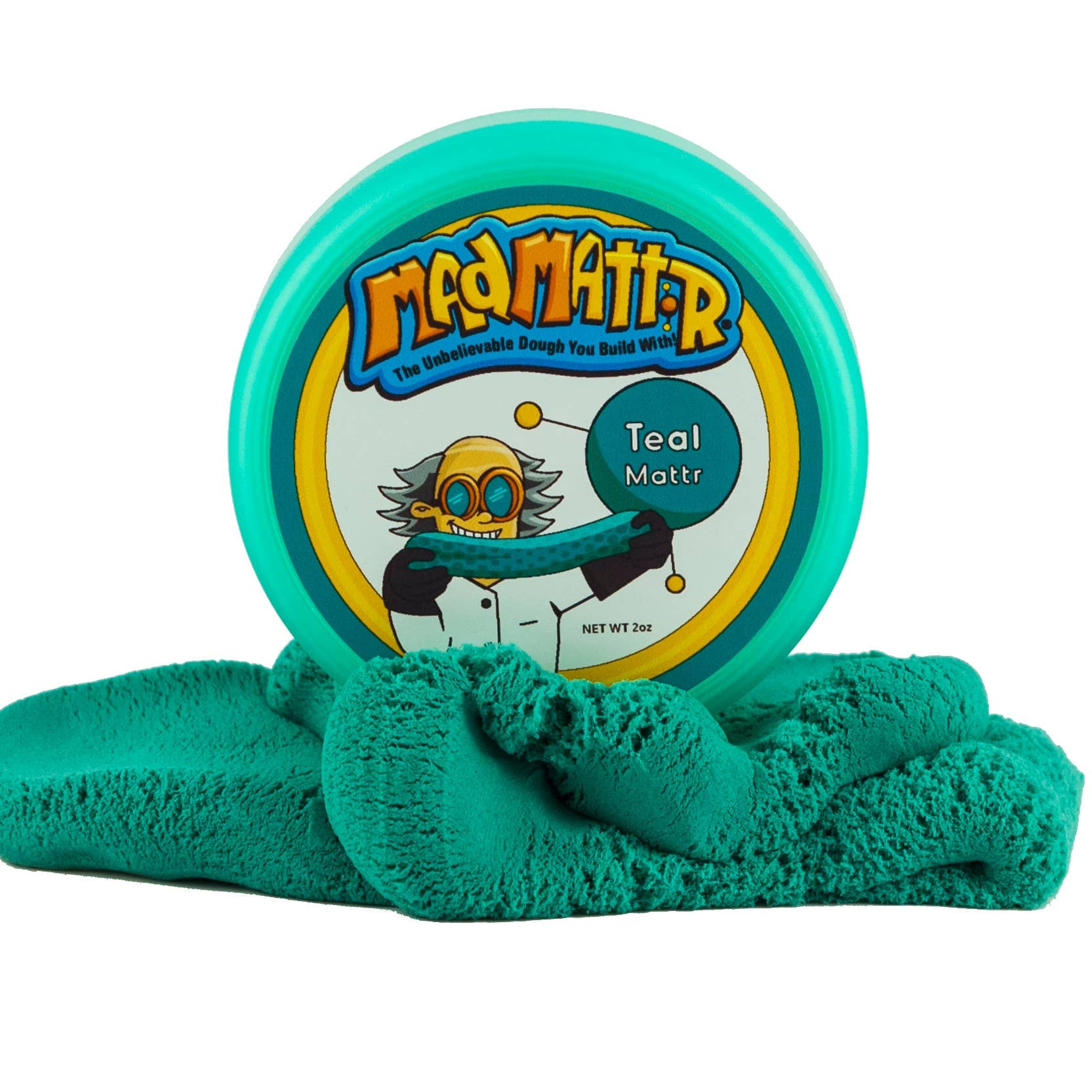 Teal Matter product with packaging on a white background