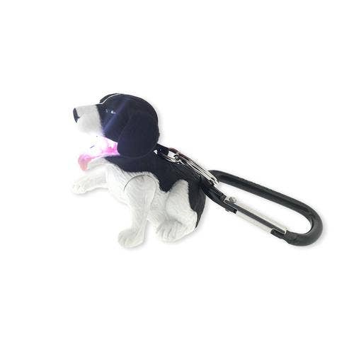 WildLight Animal Carabiner Flashlight - spaniel dog
