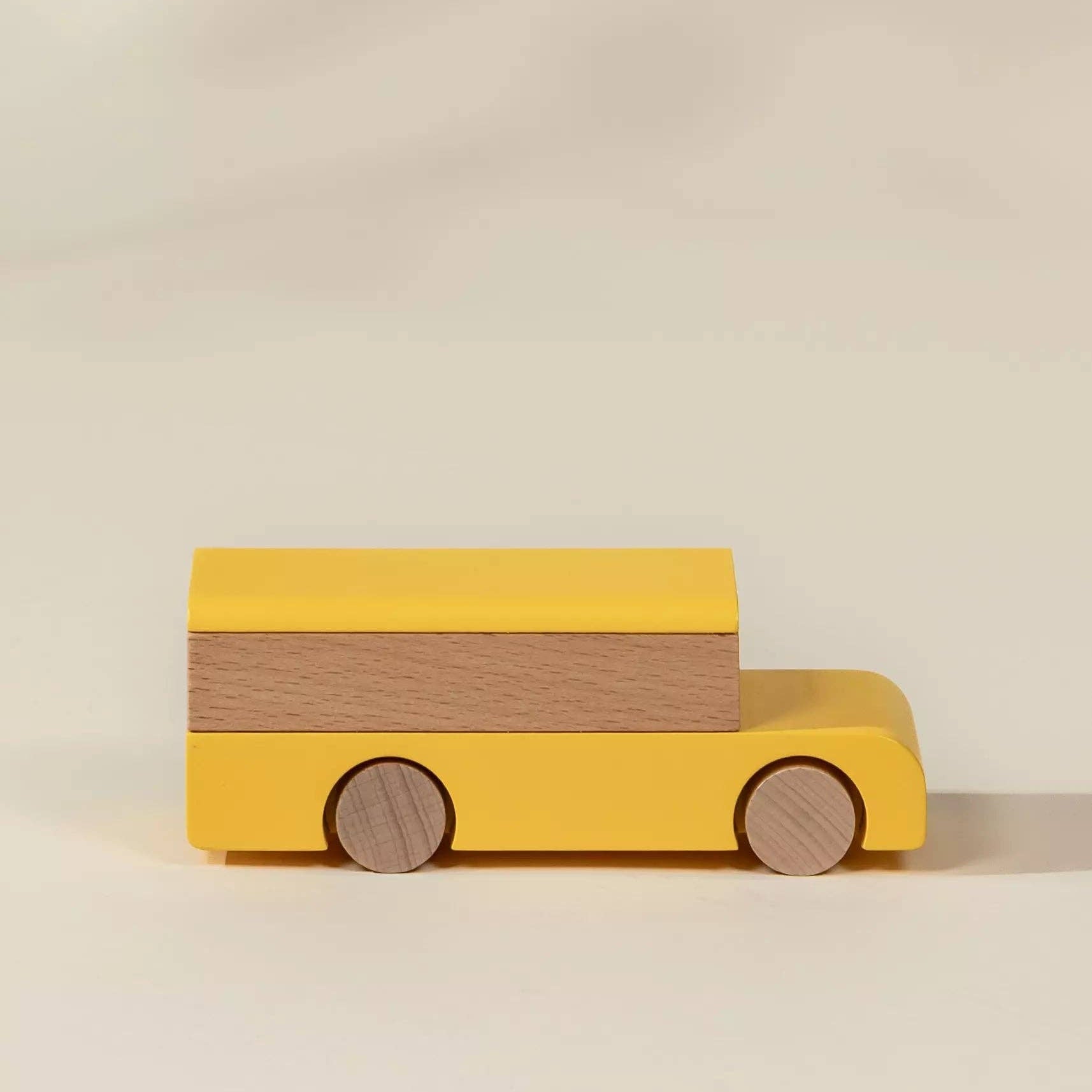 Wooden Vehicle - School Bus