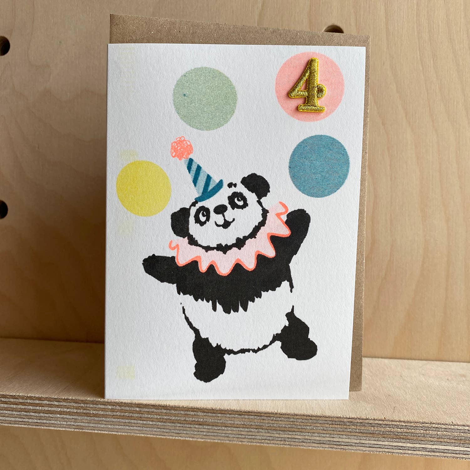 Panda  Card - Age 4