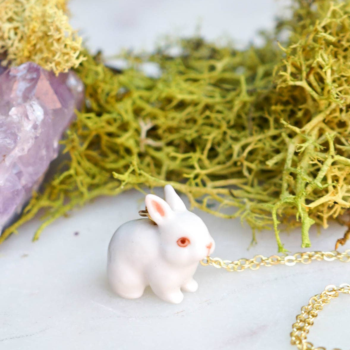 Tiny Bunny Necklace