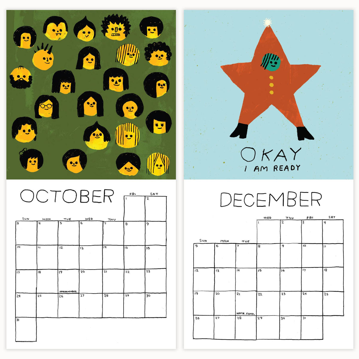 Hiller Goodspeed's 2027 Calendar