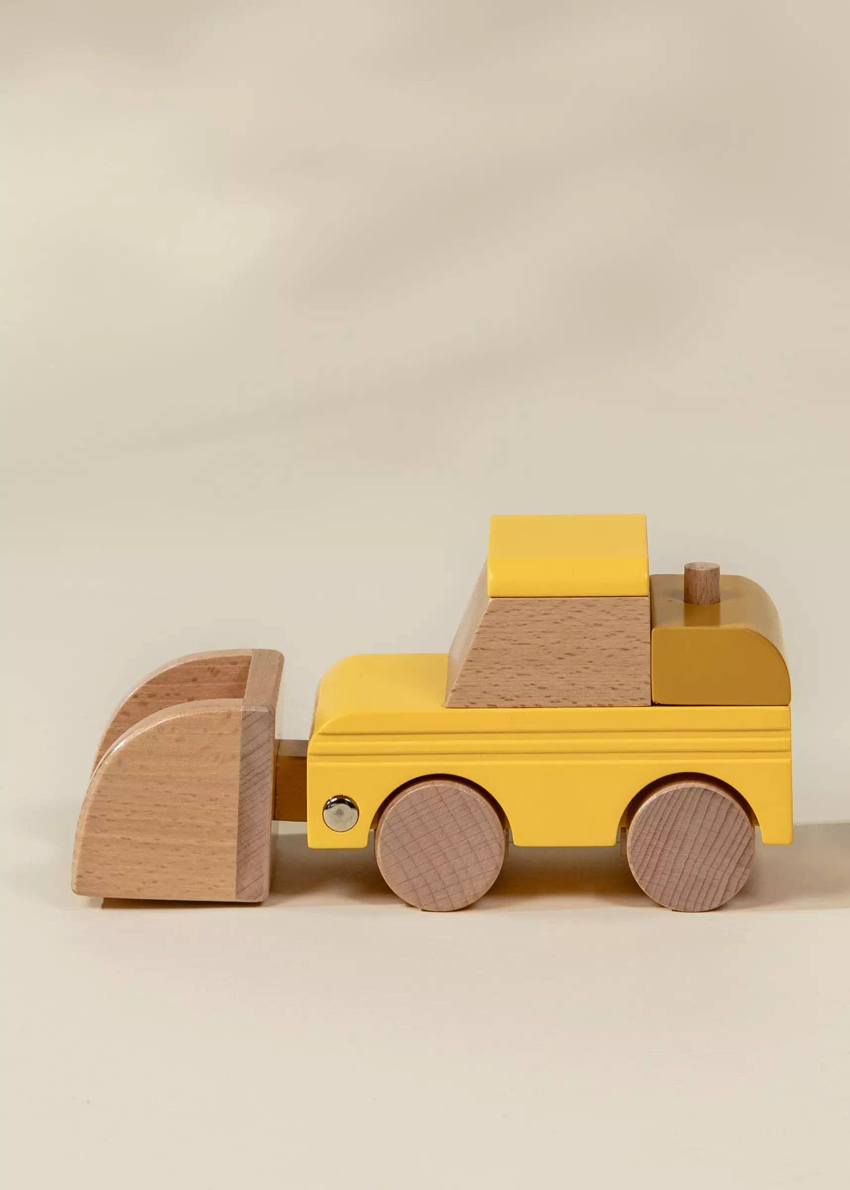 Wooden Construction Vehicle - Bulldozer