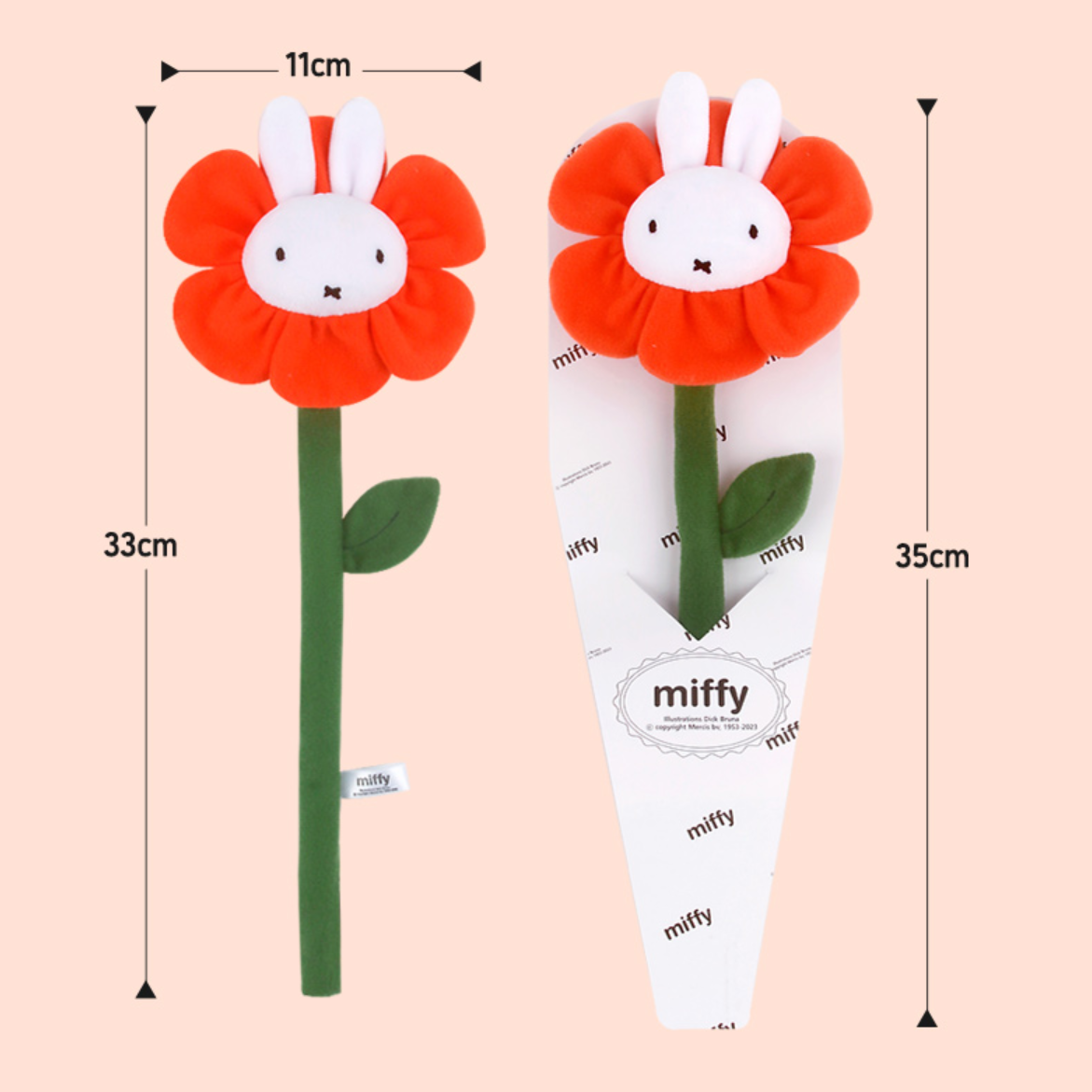 Miffy Endless Fabric Flower