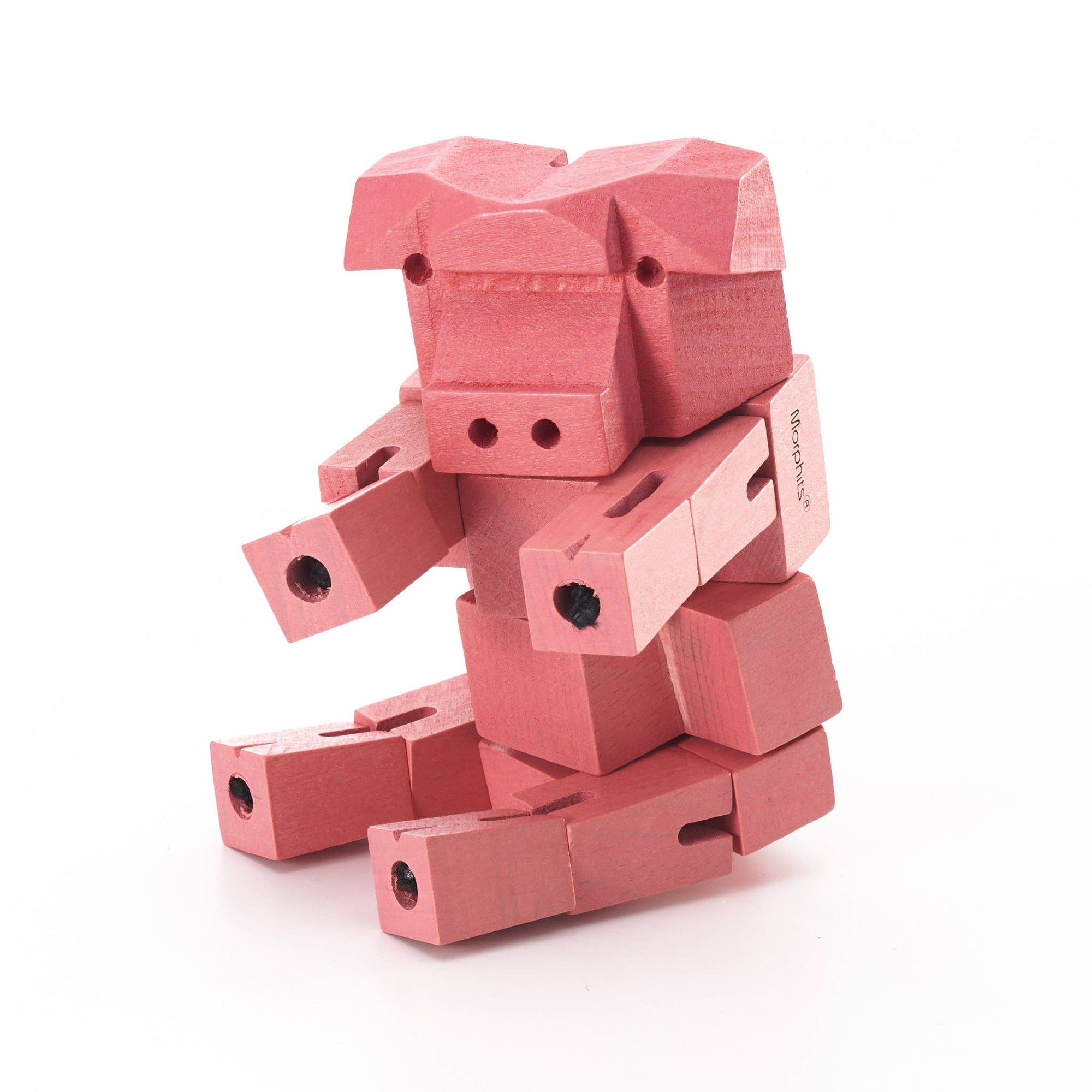 Morphits Pig Wooden Toy
