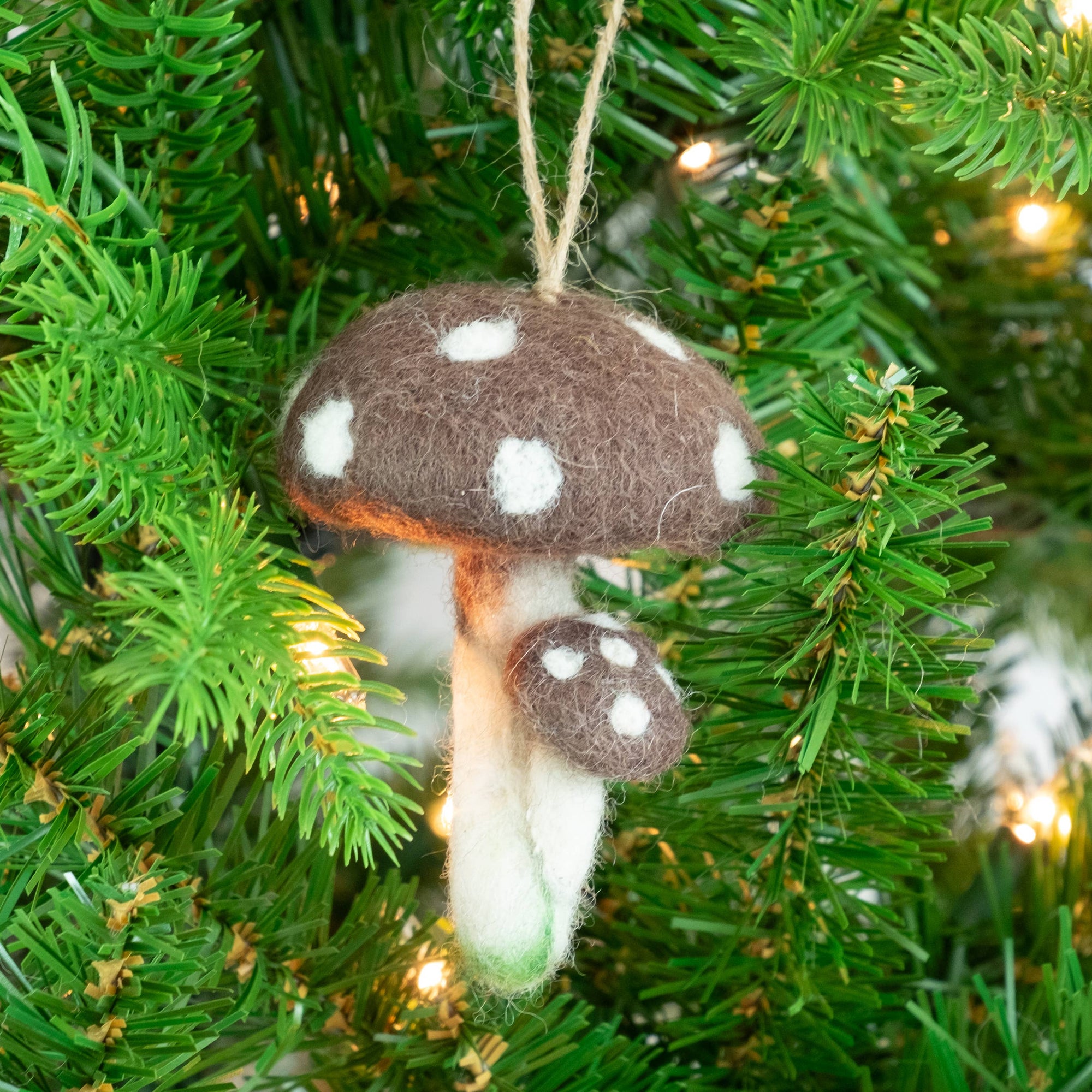 Felt Mushroom Ornaments