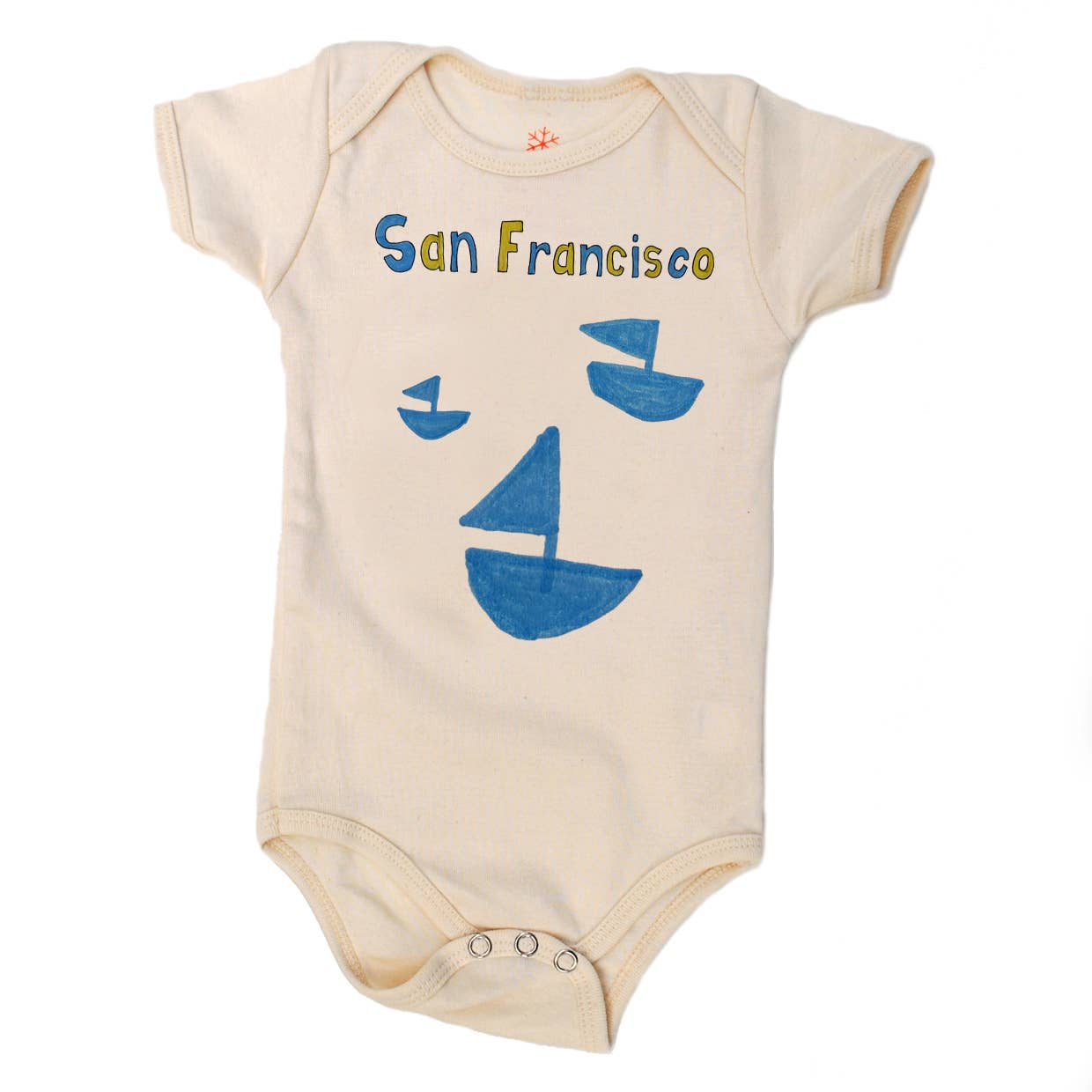 Boats SF - Baby Organic Onesie
