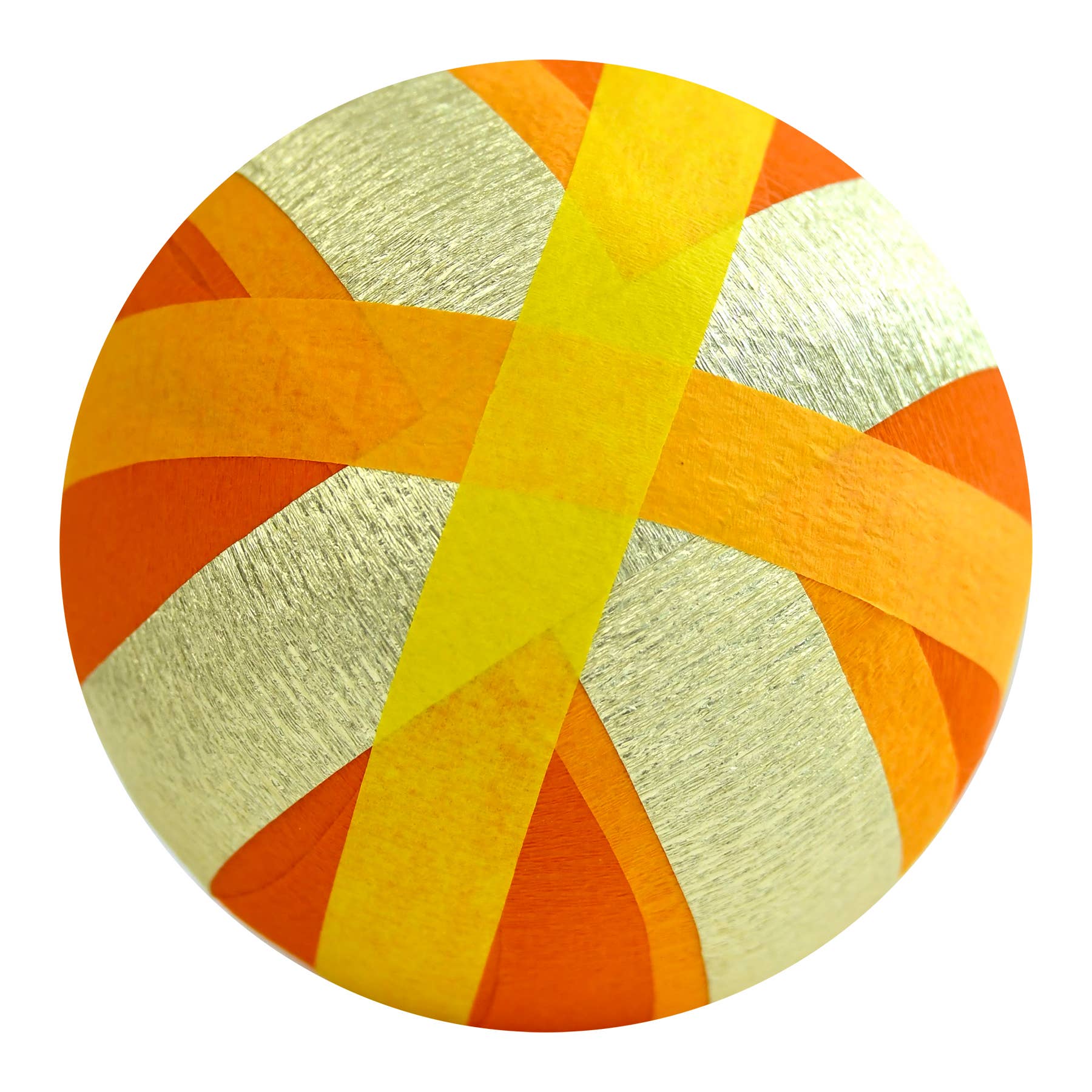 Deluxe Surprise Ball - Gold Metallic Stripes