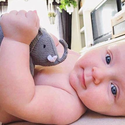 Organic Baby Rattle