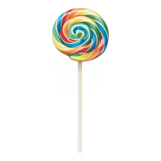 Rainbow Blast Lollipop