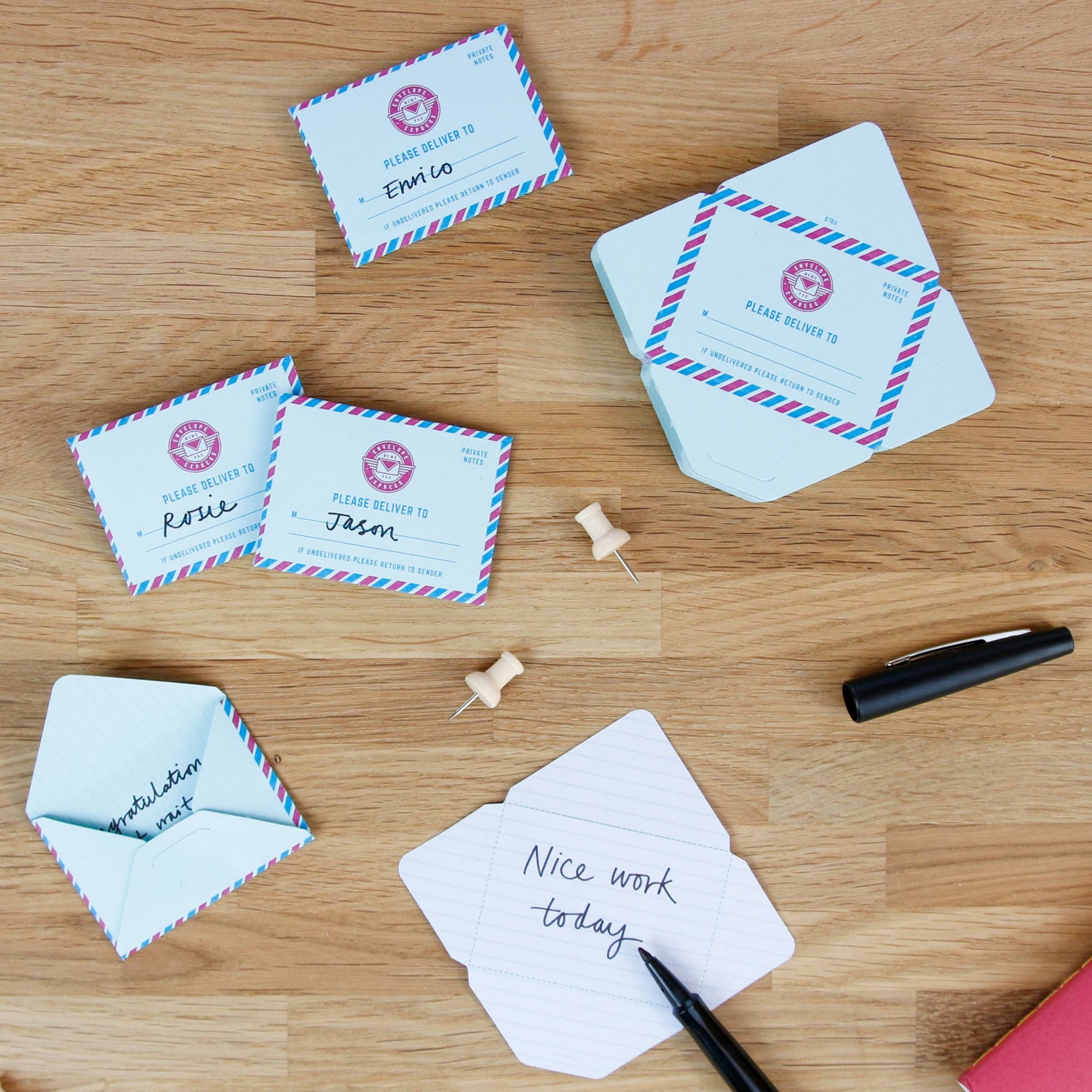 Mini Mail Foldable Notes