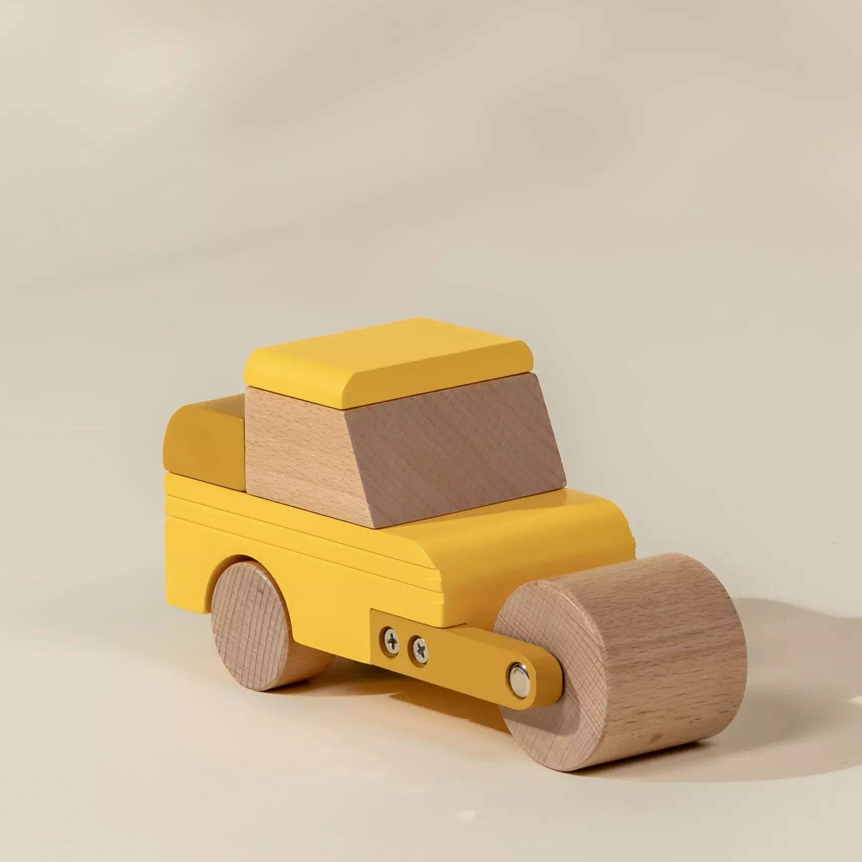 Wooden Construction Vehicle - Compactor
