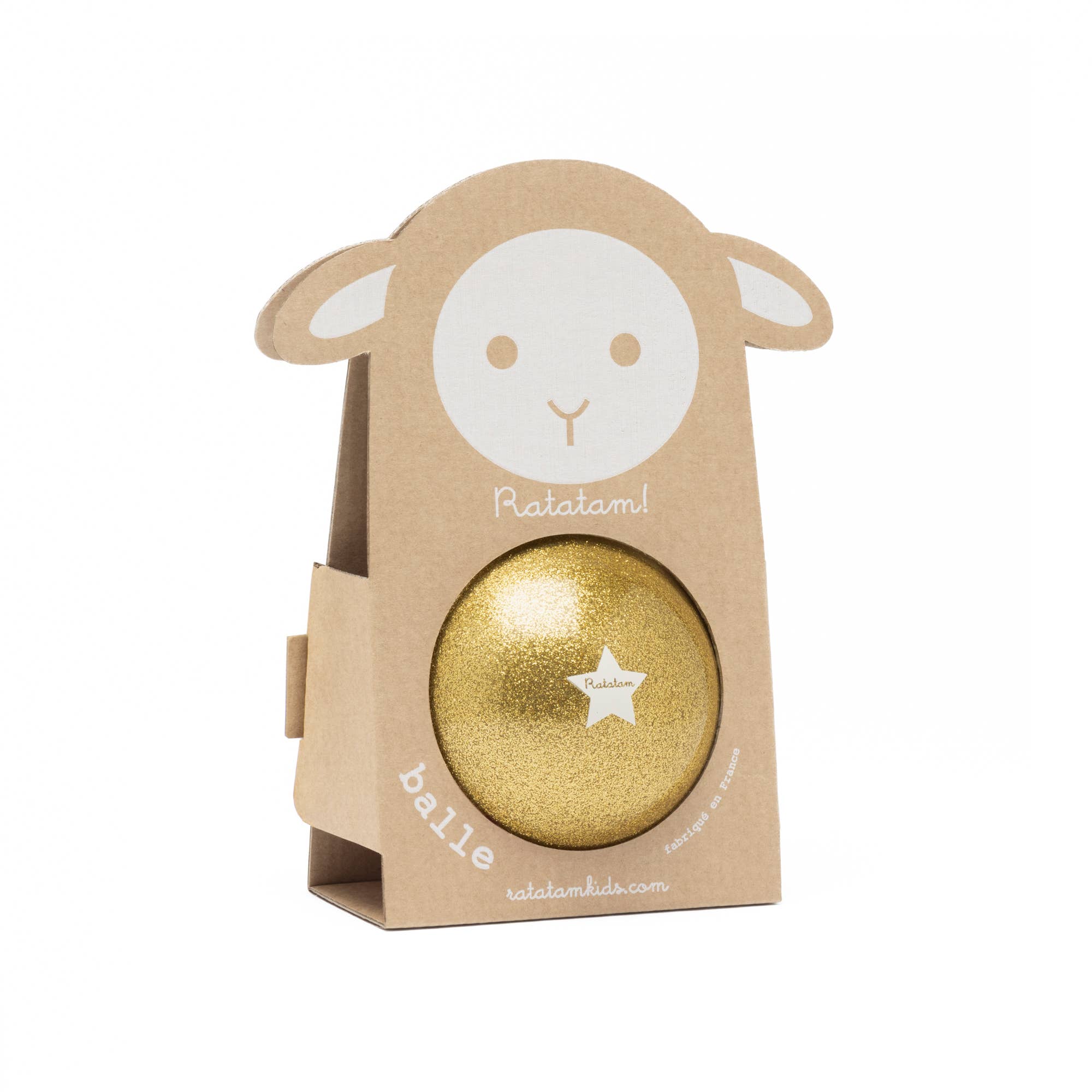 Sheep ball- Gold -10 cm