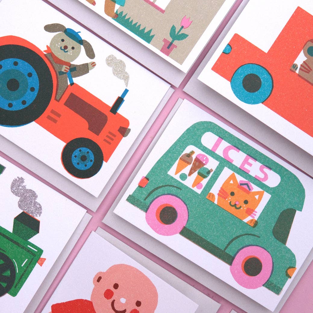 Train Mini Card