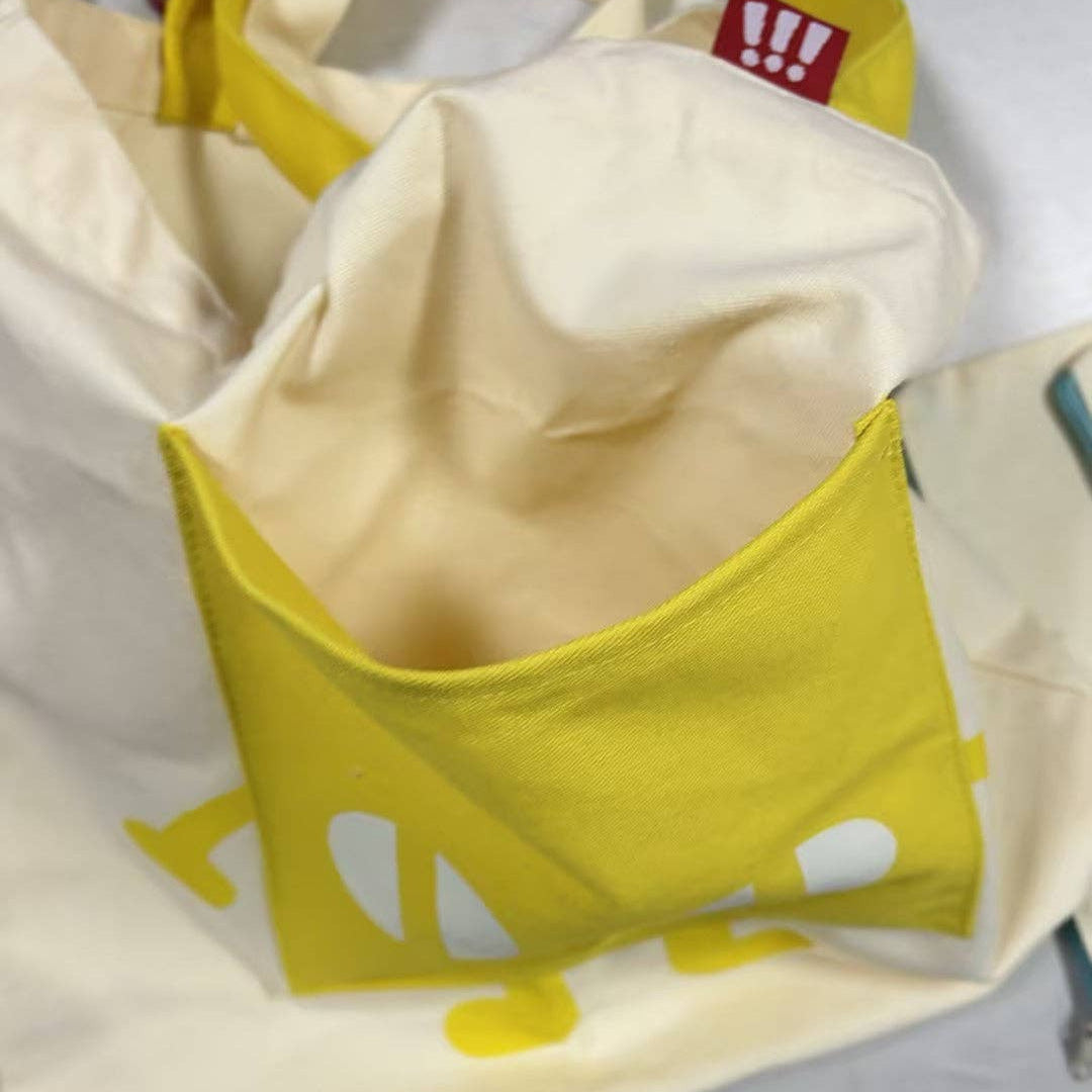 KIIRO: Large pocket tote bag