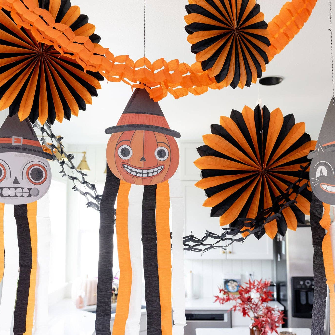 Vintage Halloween Hanging Characters