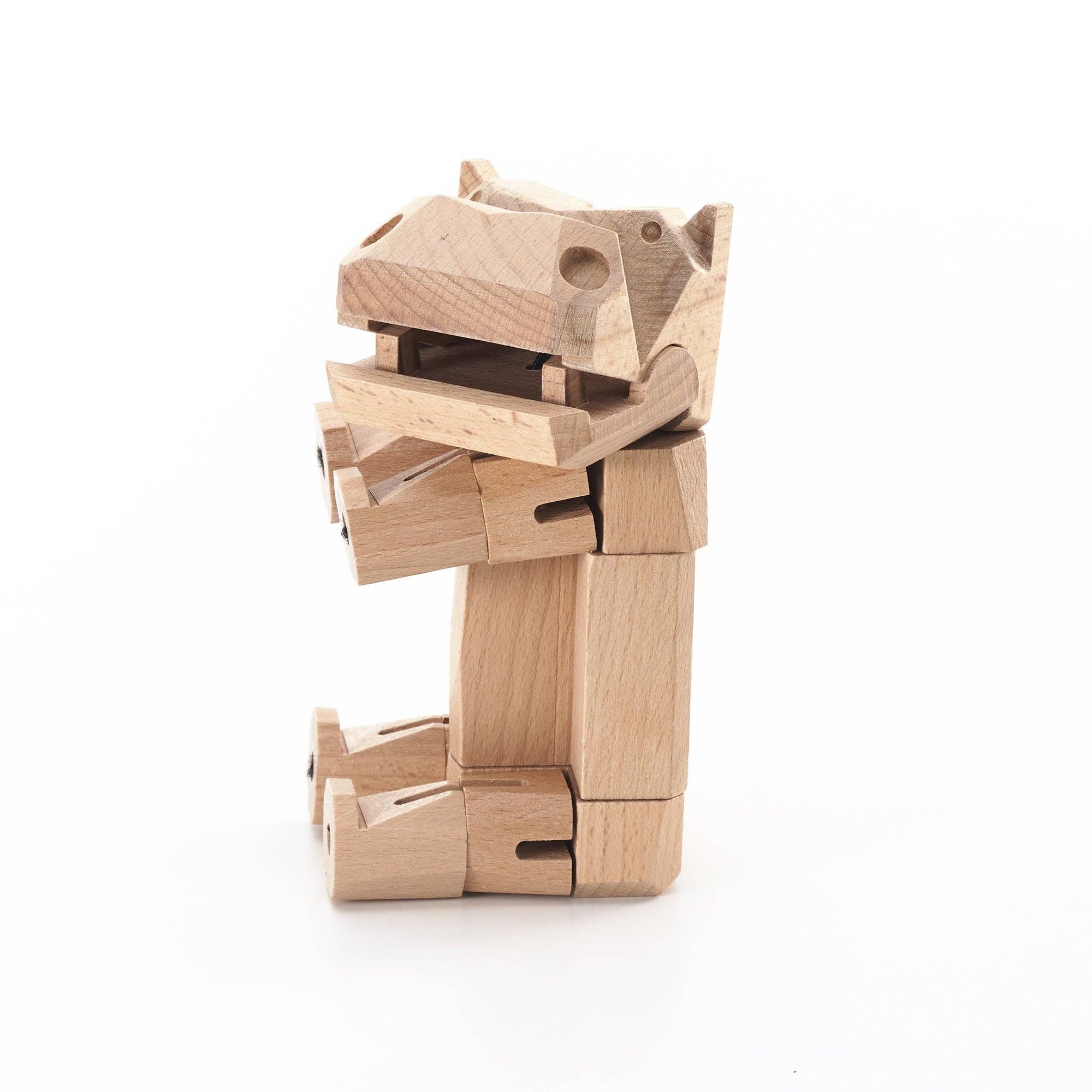 Morphits Hippo Wooden Toy