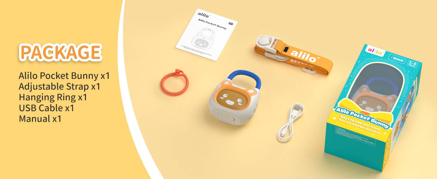 Pocket Bunny – Travel-Friendly Kids' Music Player & Soother