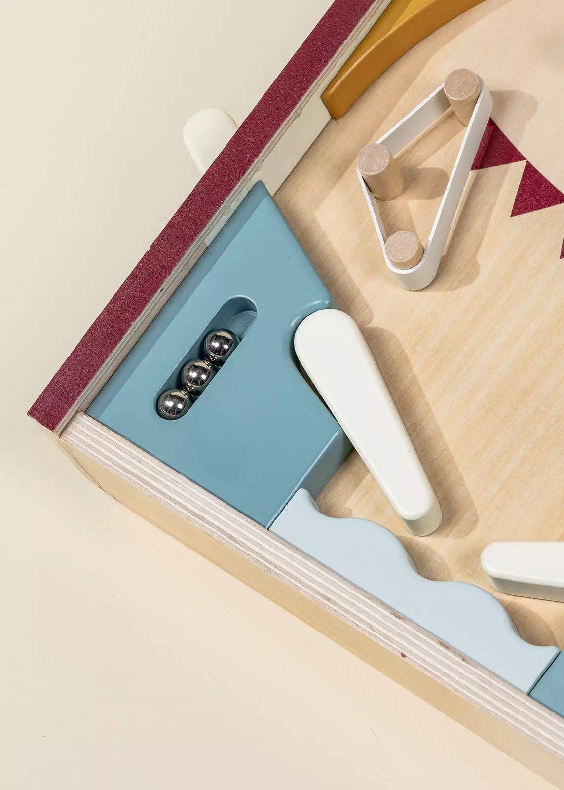 Wooden Play Pinball Machine