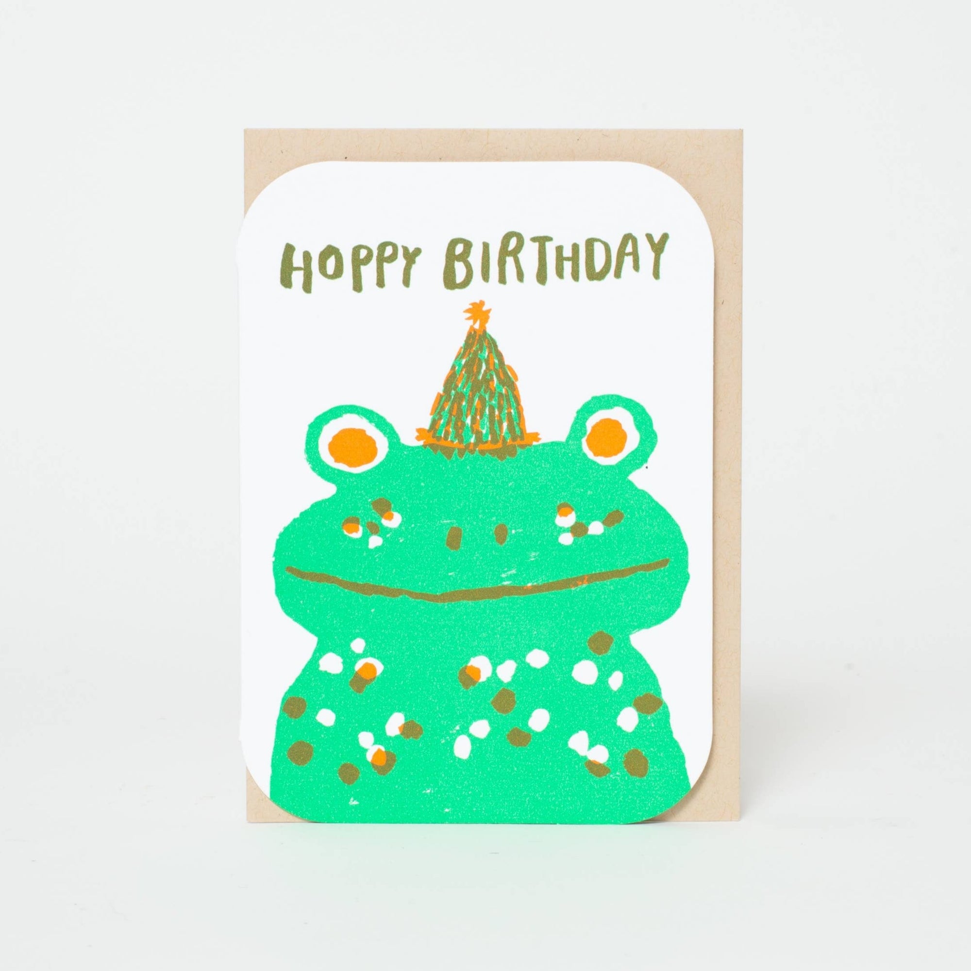 Hoppy Birthday Frog