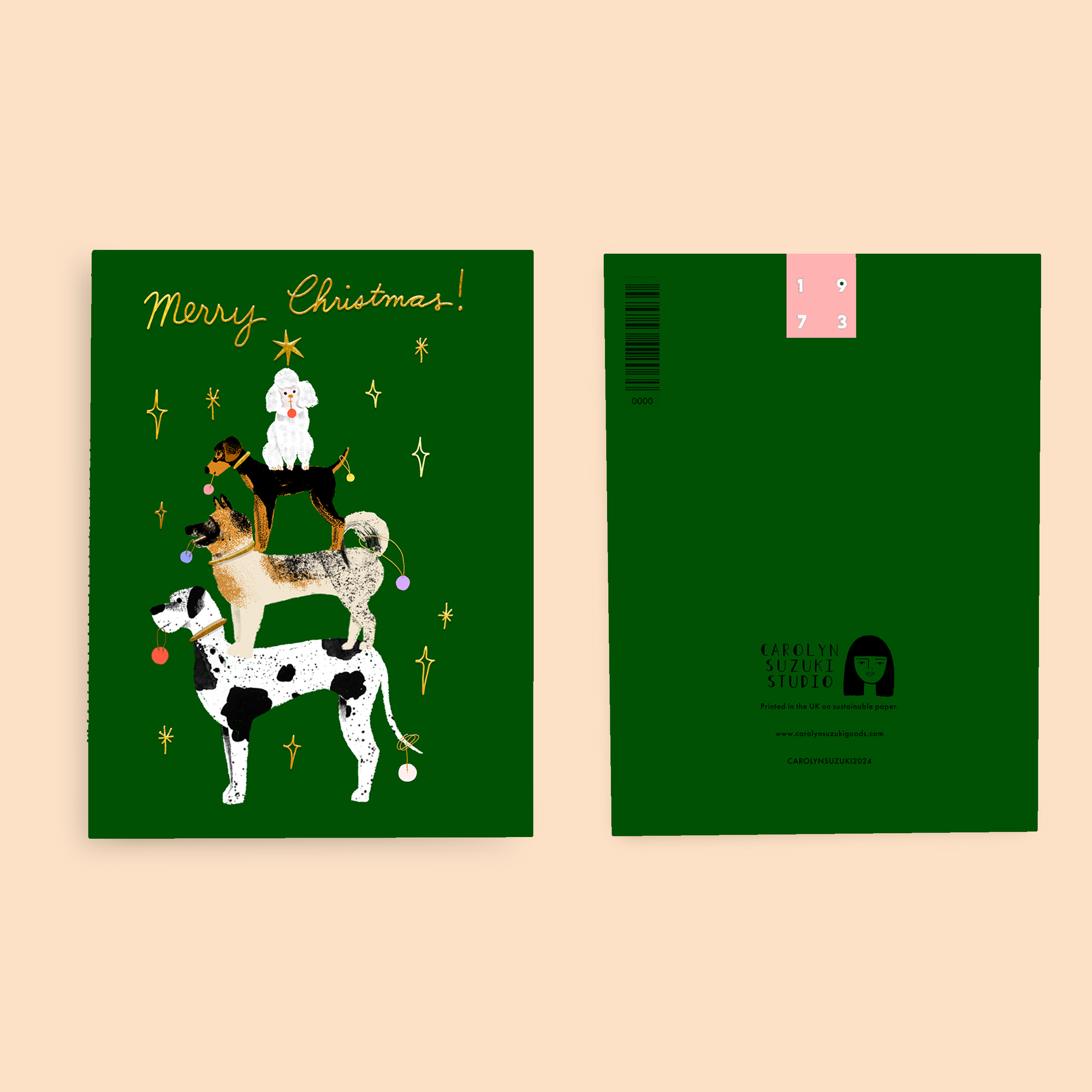 PUP TREE - Holiday Card