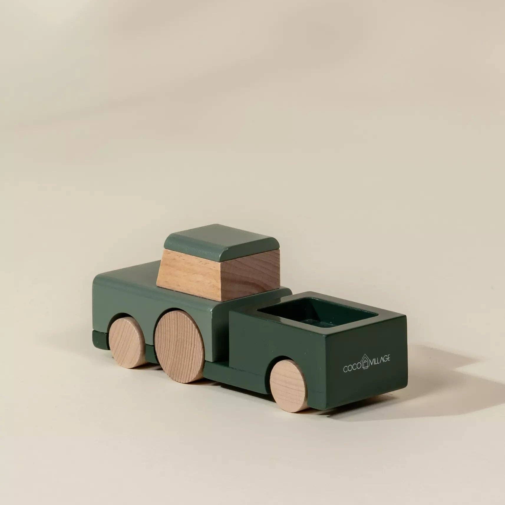 Wooden Vehicle - Farm Tractor