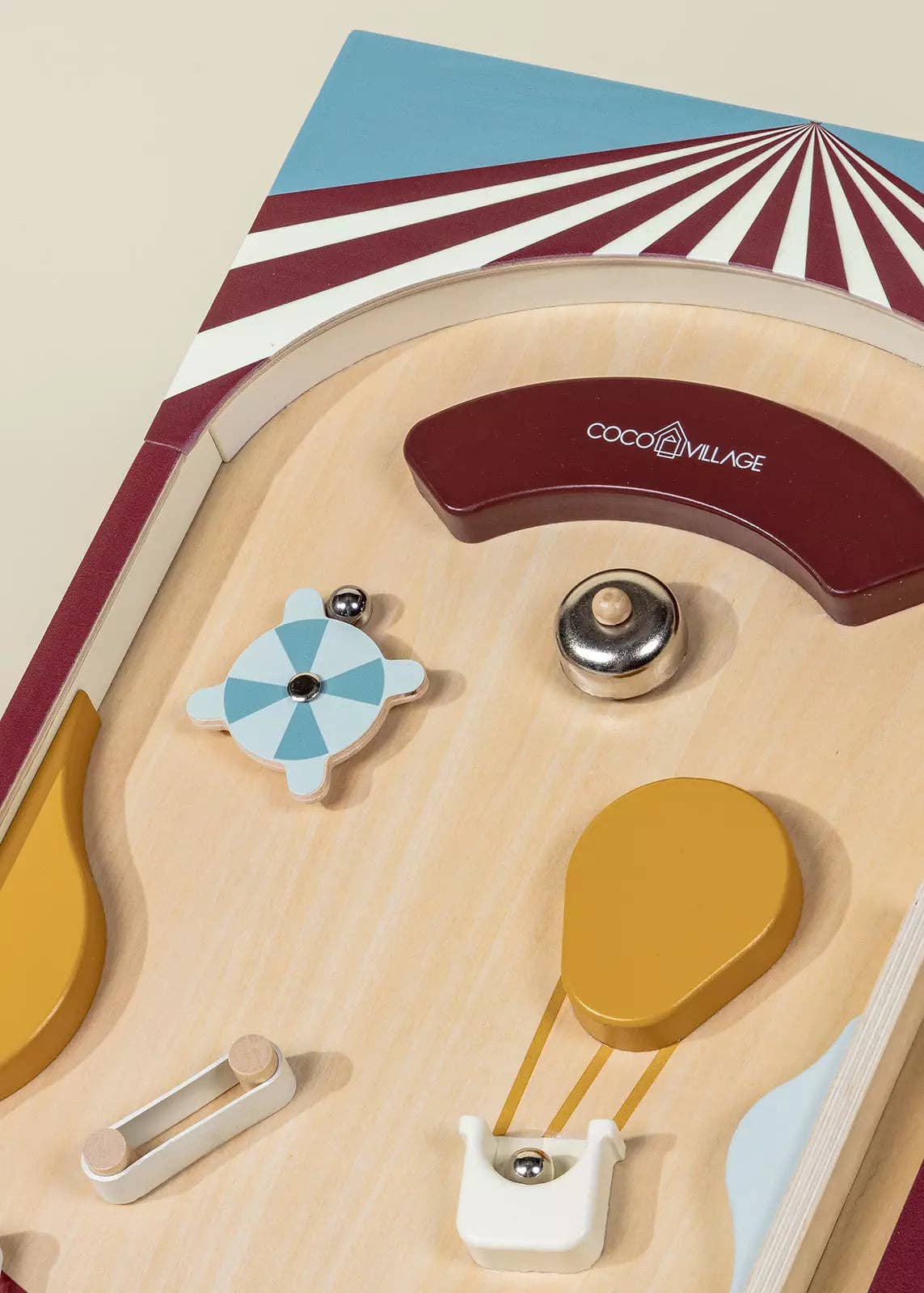 Wooden Play Pinball Machine