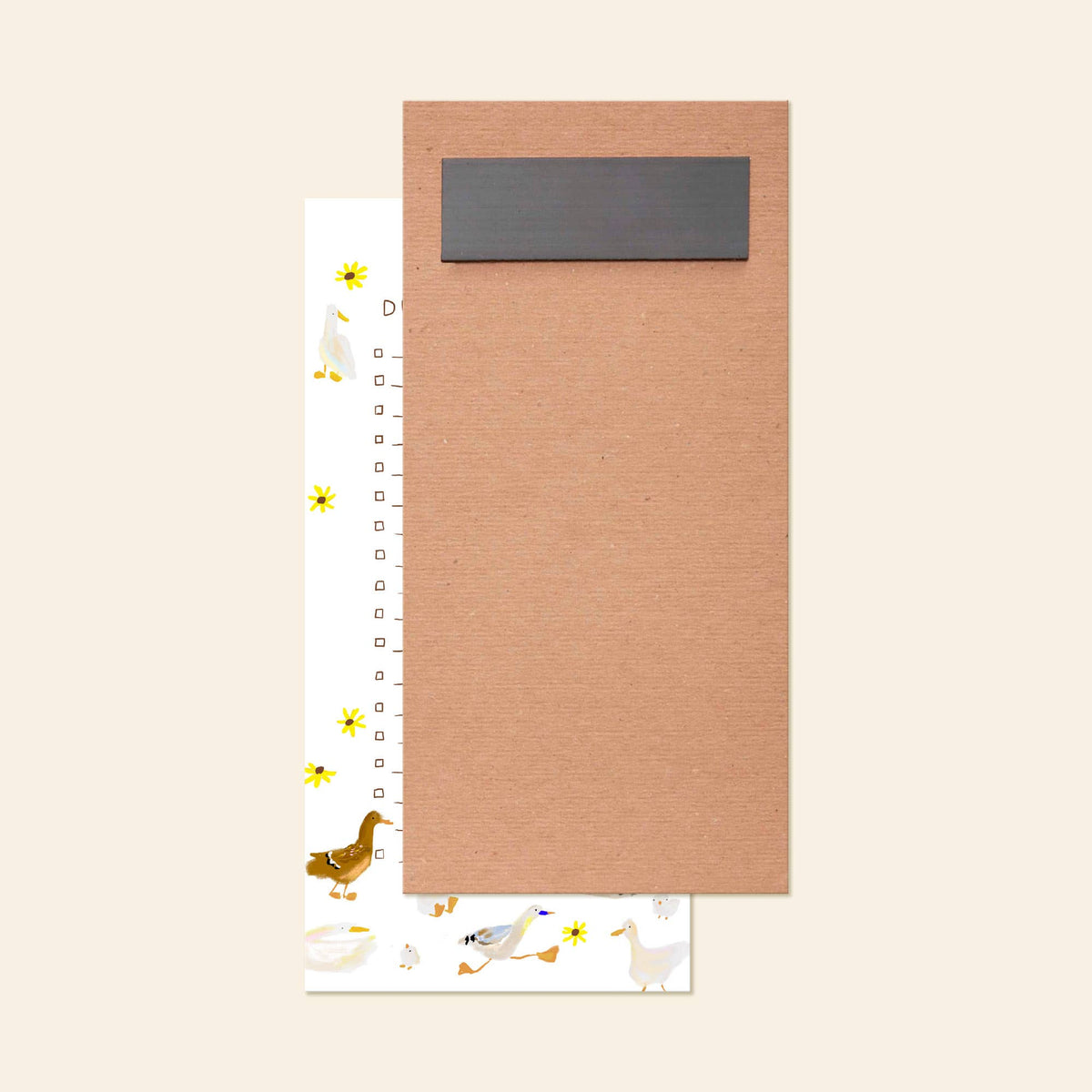 Ducks in a Row Listpad – Cute Magnetic To Do List Pad
