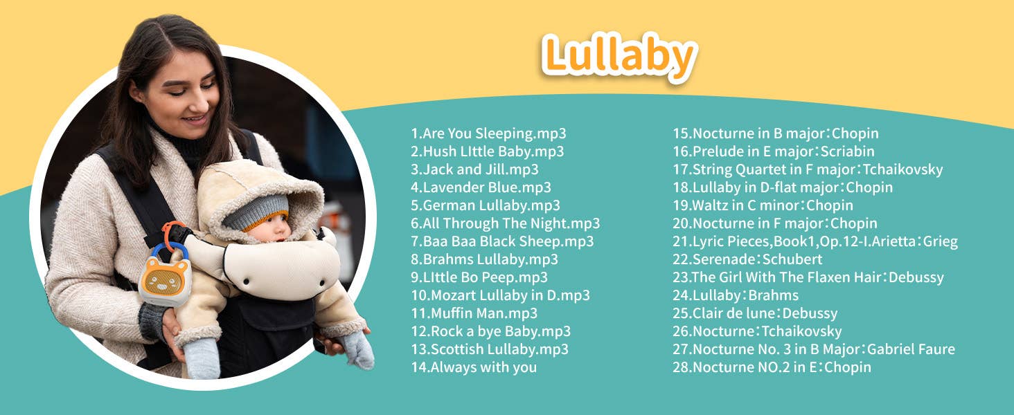 Pocket Bunny – Travel-Friendly Kids' Music Player & Soother