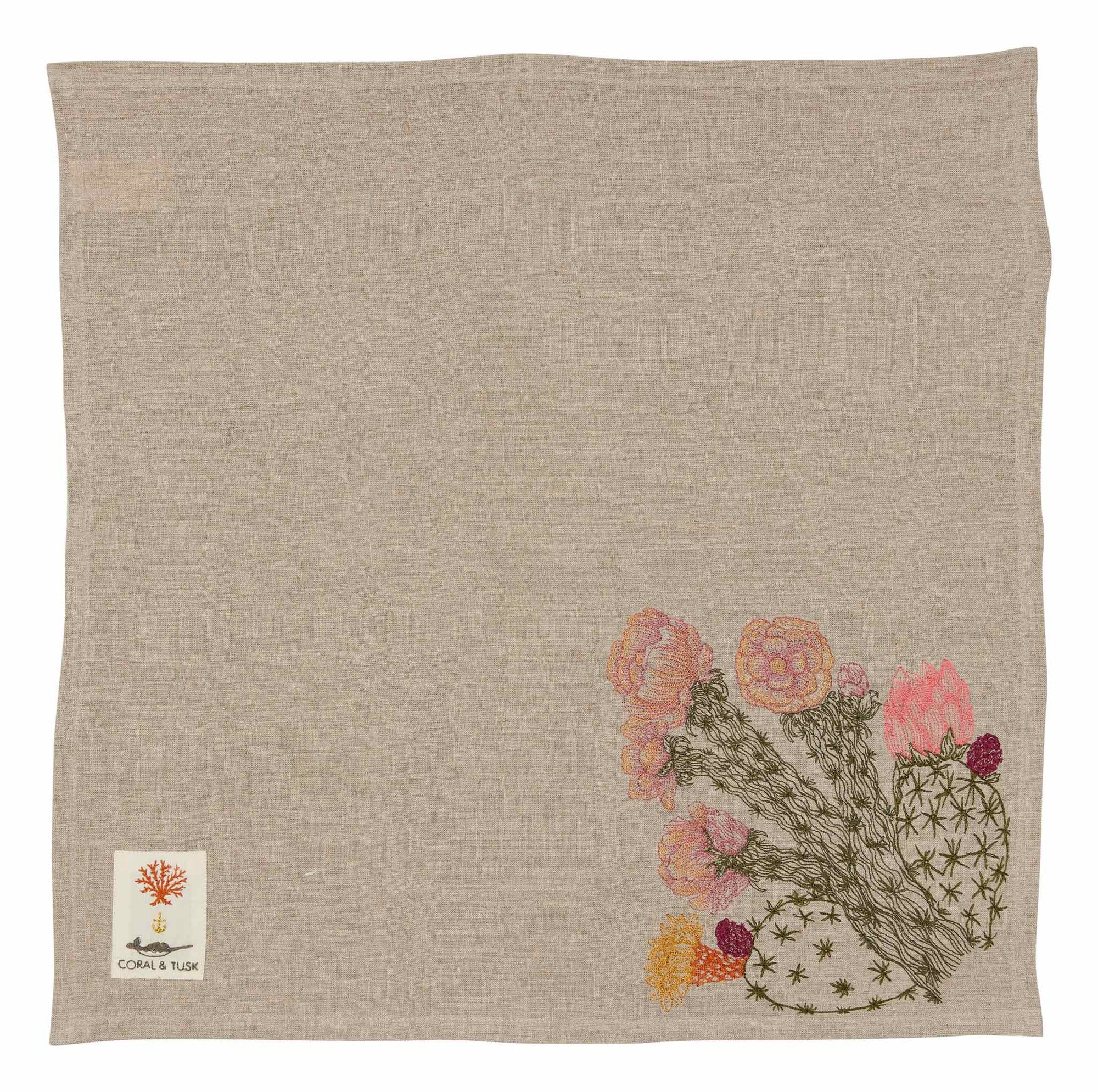 Desert Blooms Dinner Napkin