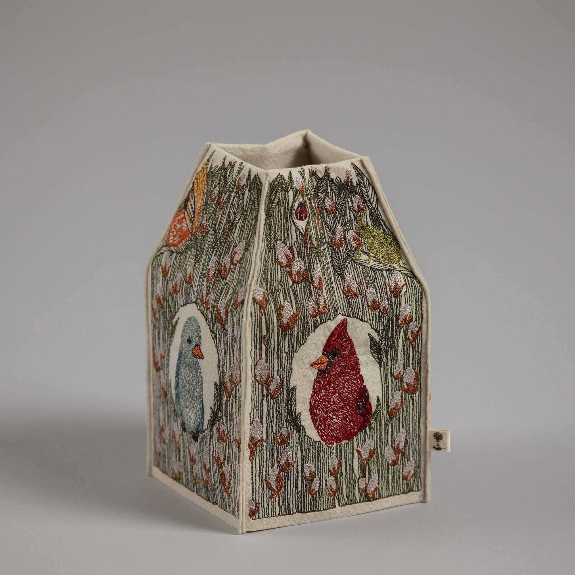 Birdhouse Tissue Box Cover
