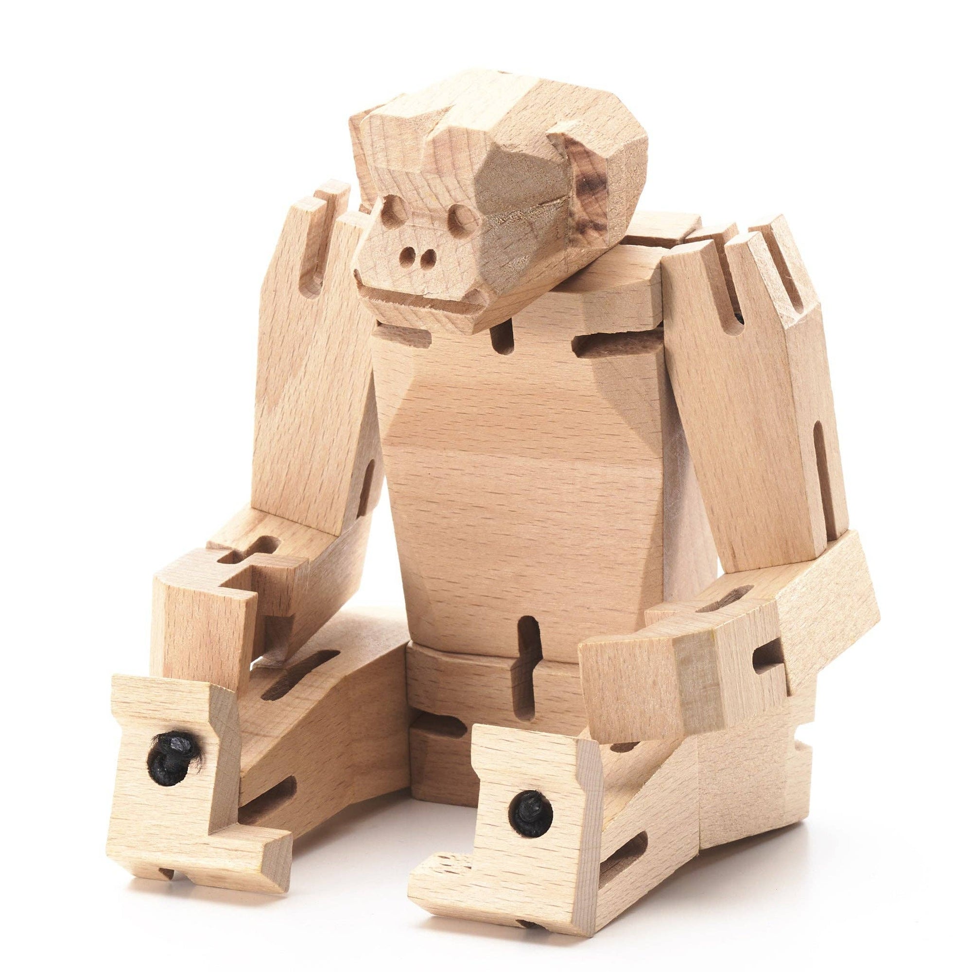 Morphits Monkey Wooden Toy