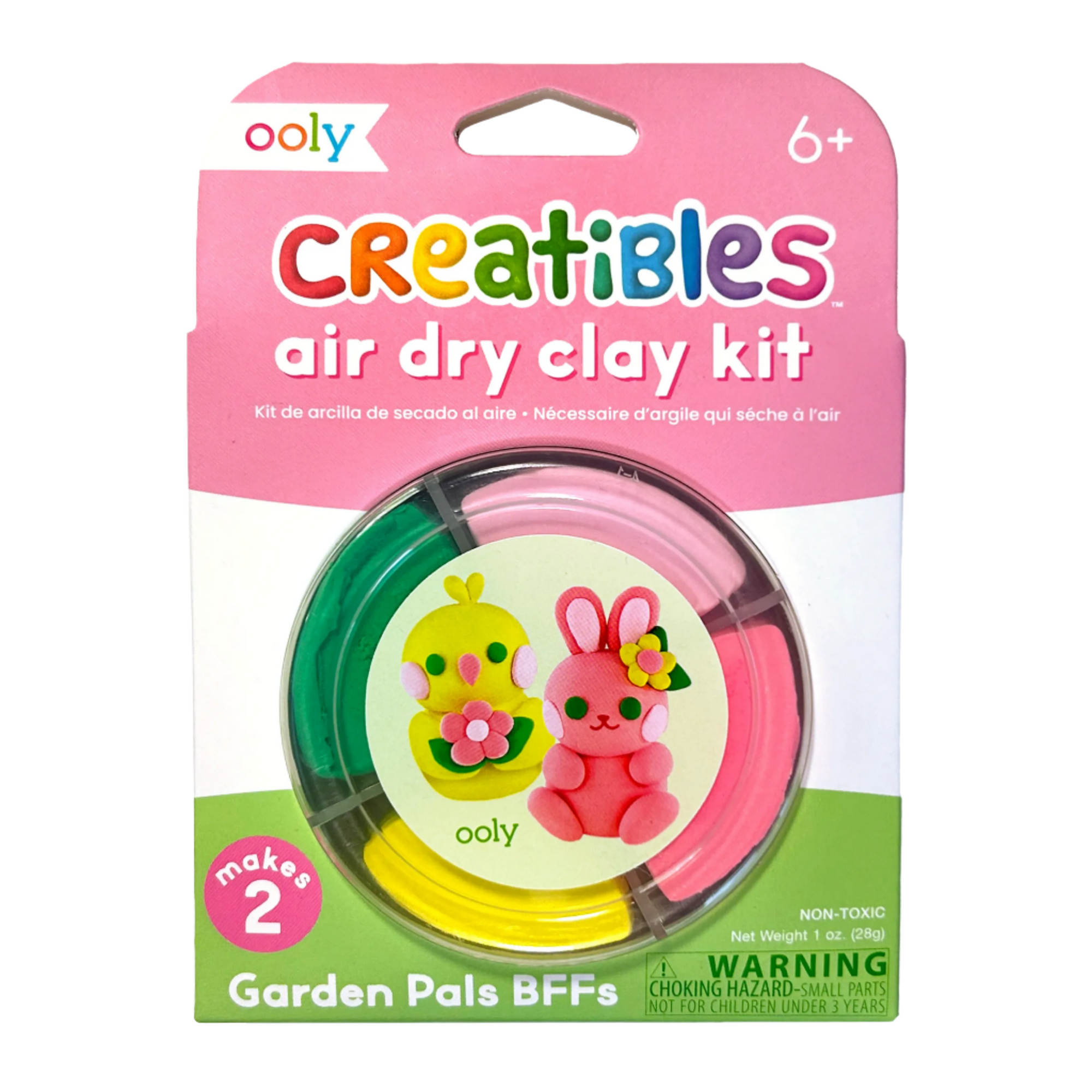 Creatibles Air Dry Clay Kit - Garden Pals BFFs