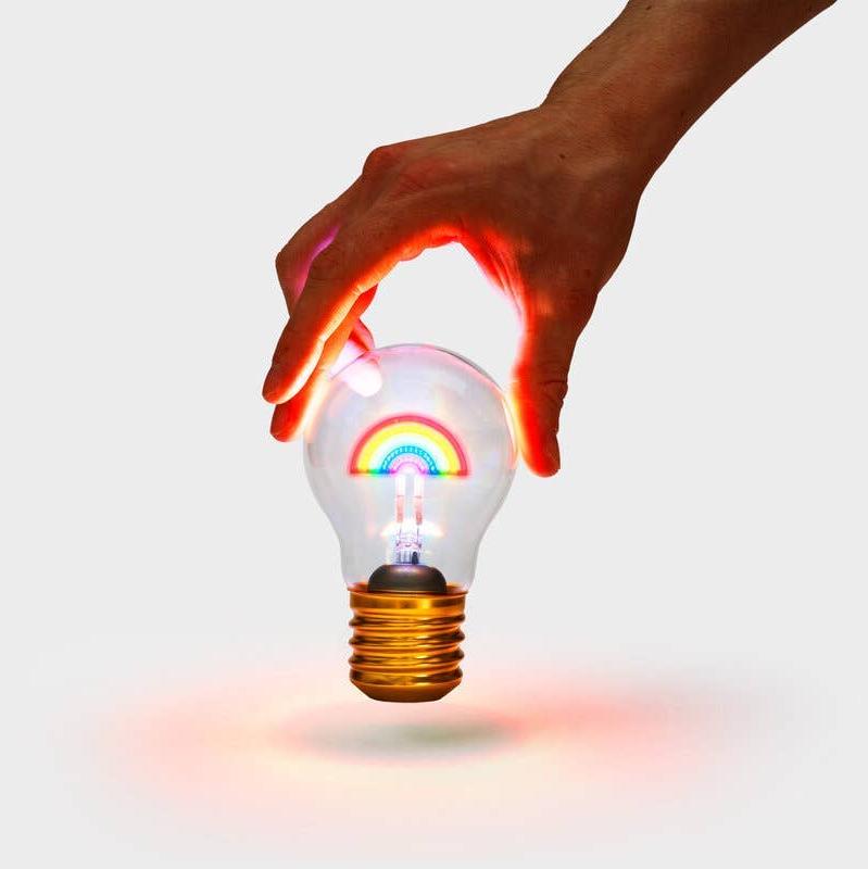 Cordless Rainbow Lightbulb