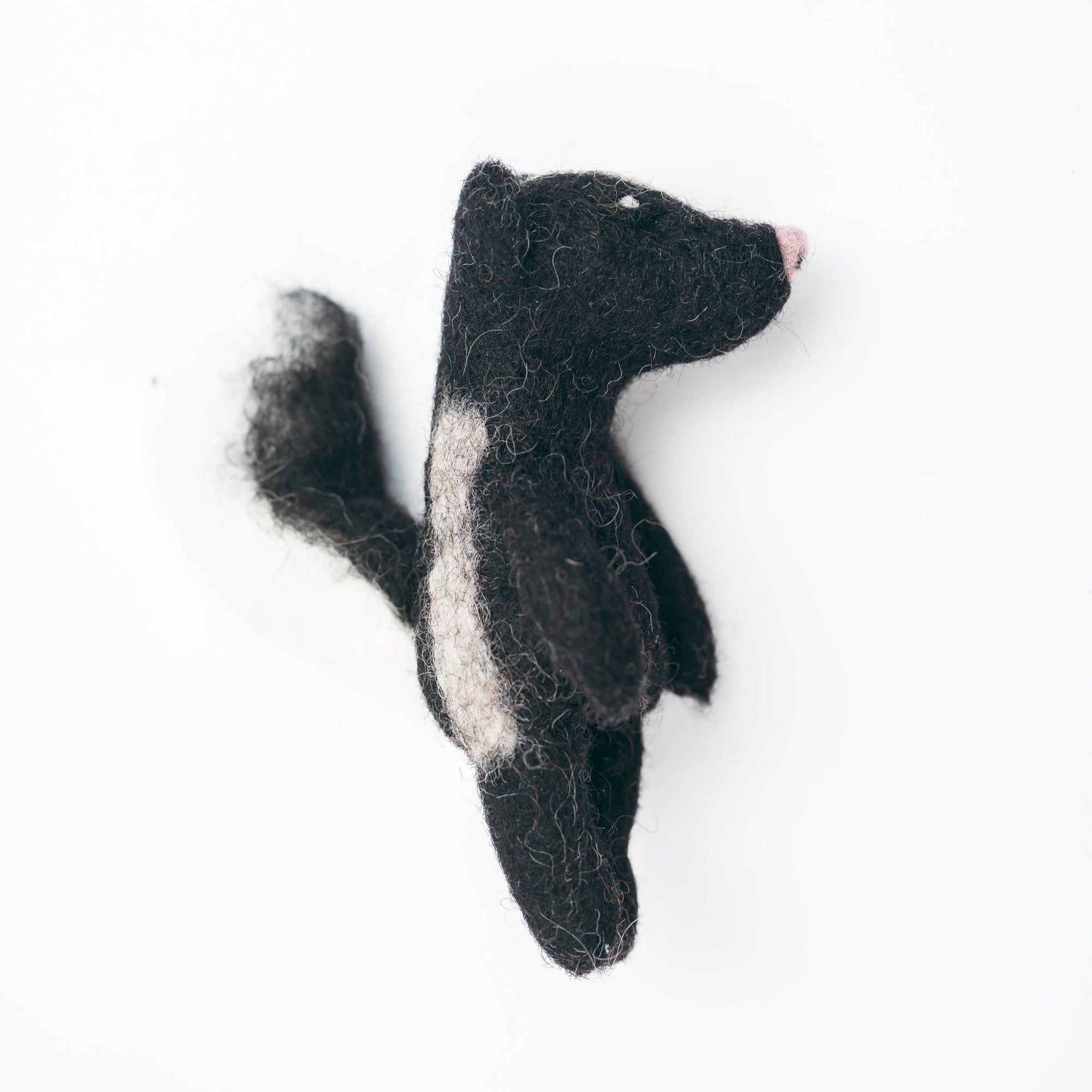 Skunk Finger Puppet